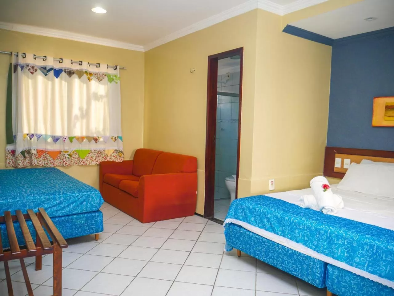 Bed in Marbello Ariau Hotel