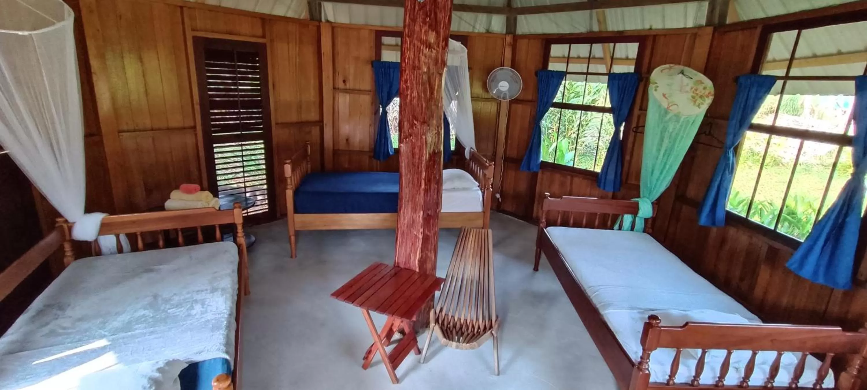 Bed in Sun Creek Lodge