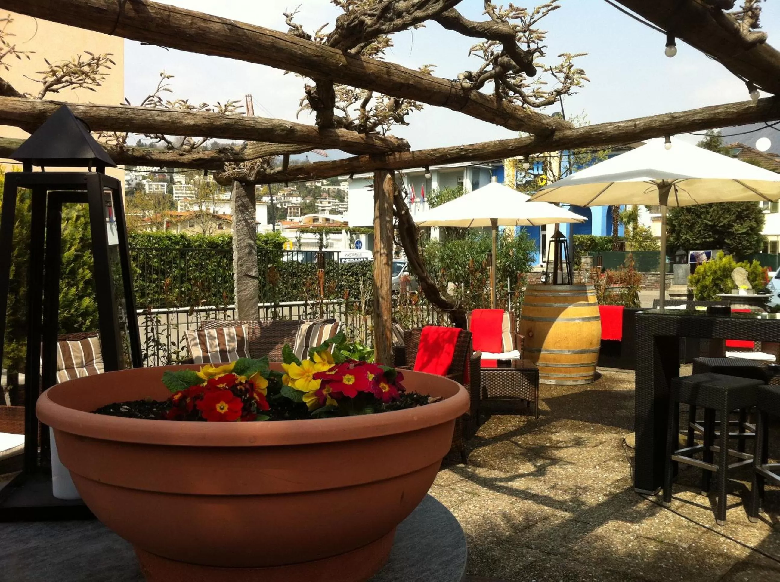 Patio in Osteria Ticino by Ketty & Tommy