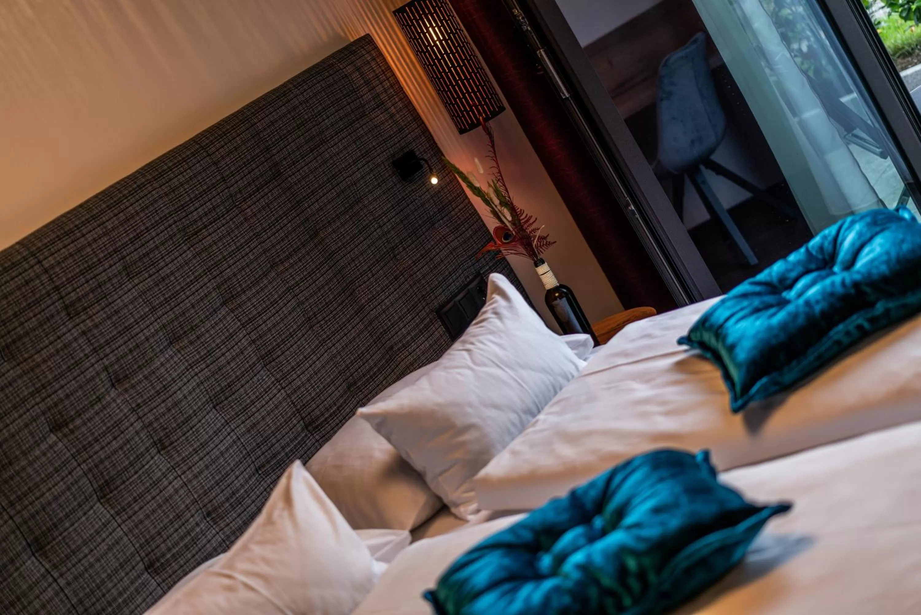 Bed in Rufi's Hotel Innsbruck