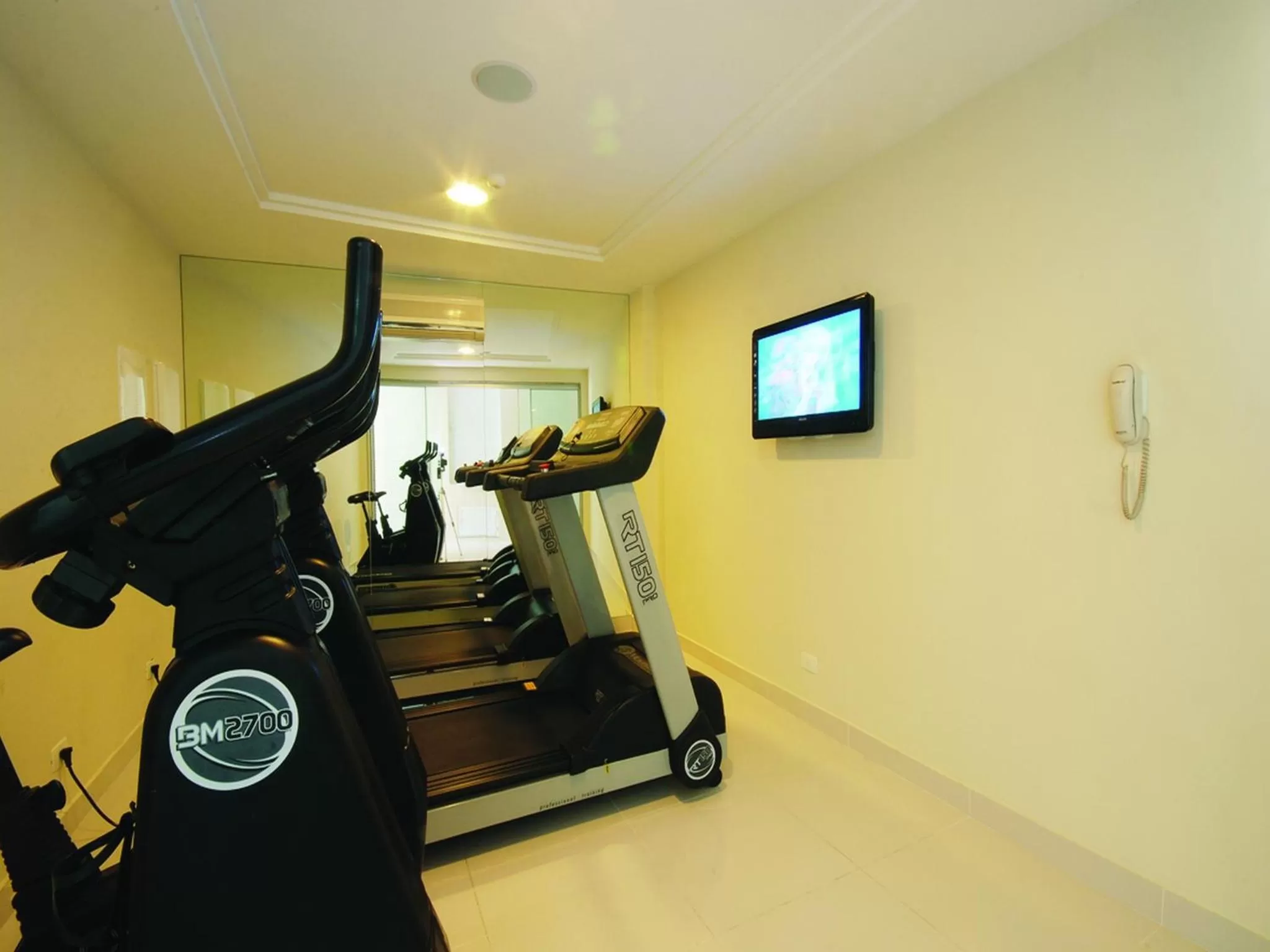 Fitness centre/facilities in Hotel Bandeirantes