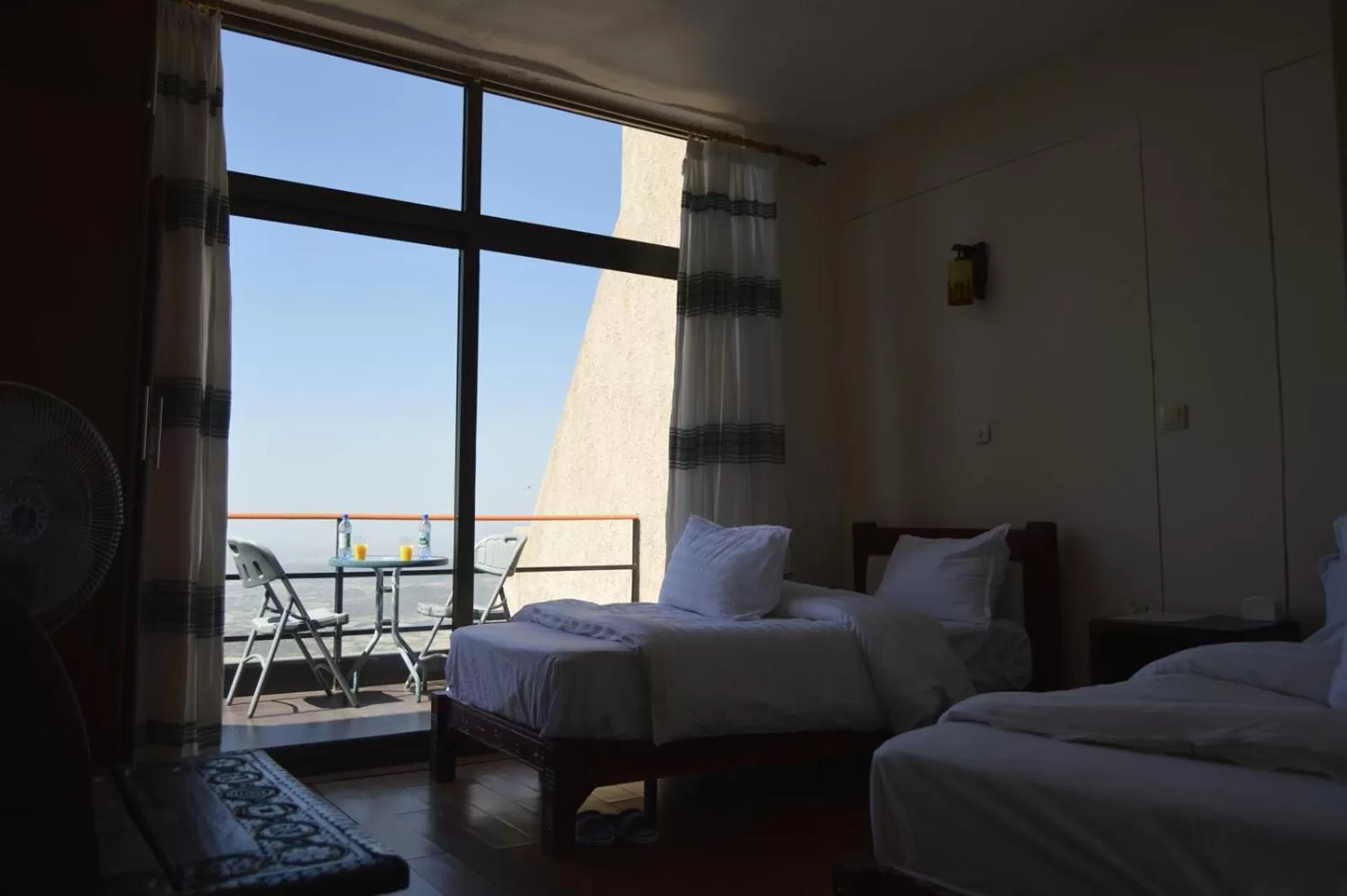 Balcony/Terrace, Bed in Panoramic View Hotel