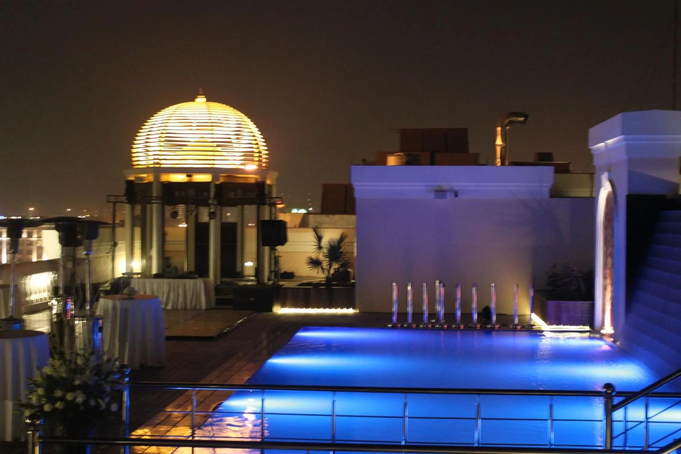 Swimming pool in The Pllazio Hotel