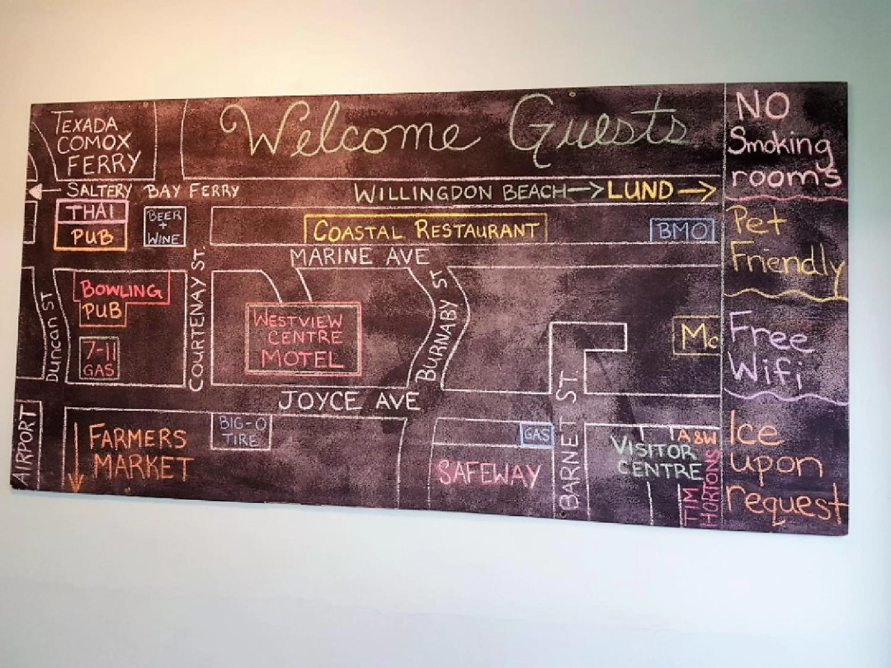 Lobby or reception in Westview Centre Motel Ltd