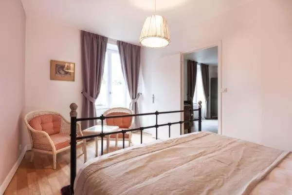 Bedroom, Bed in Hotel Arvor - O'Lodges by Arvor