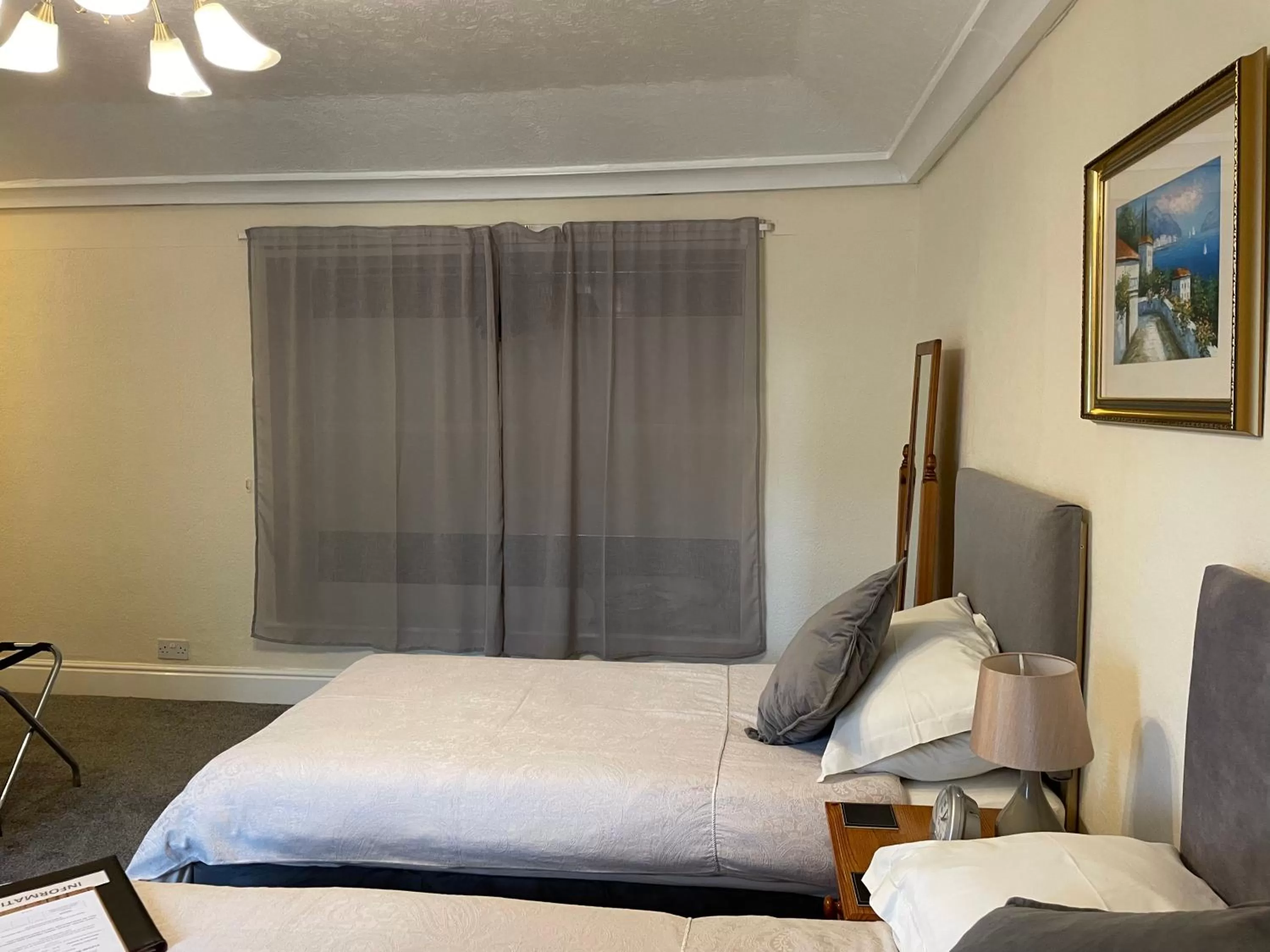 Bed in Bron Menai Guest House