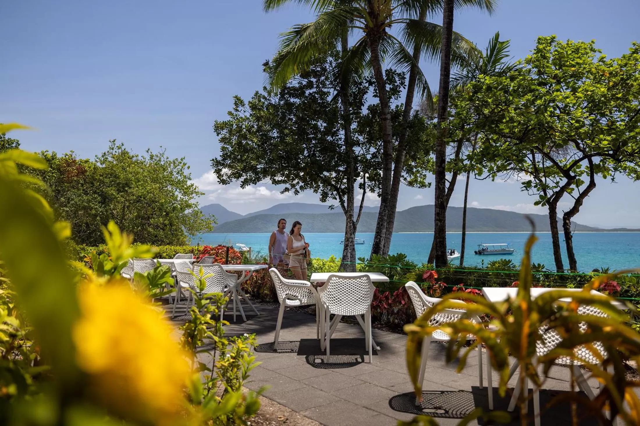 Dining area in Fitzroy Island Resort