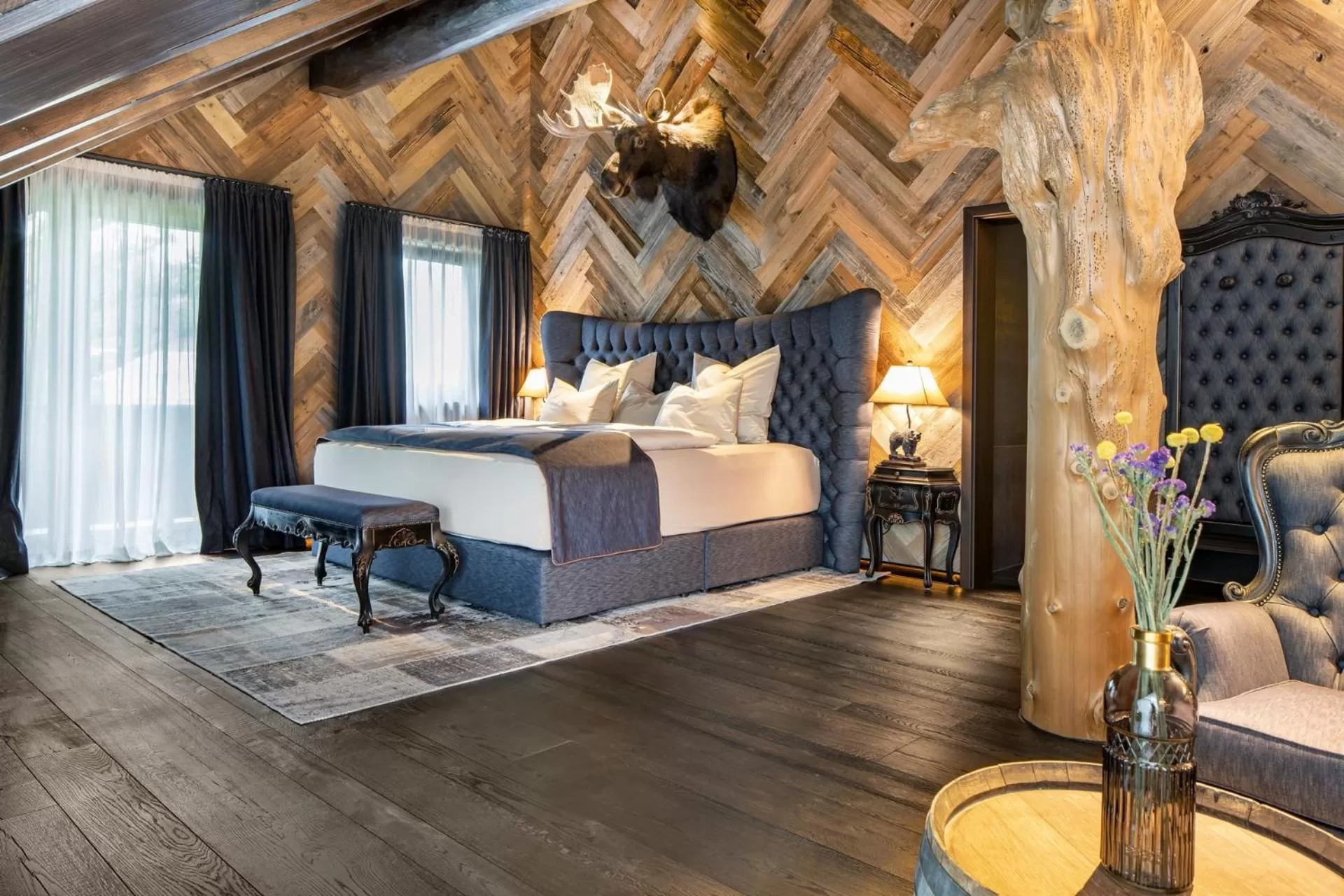 Bed in Timberjacks Kassel Motel