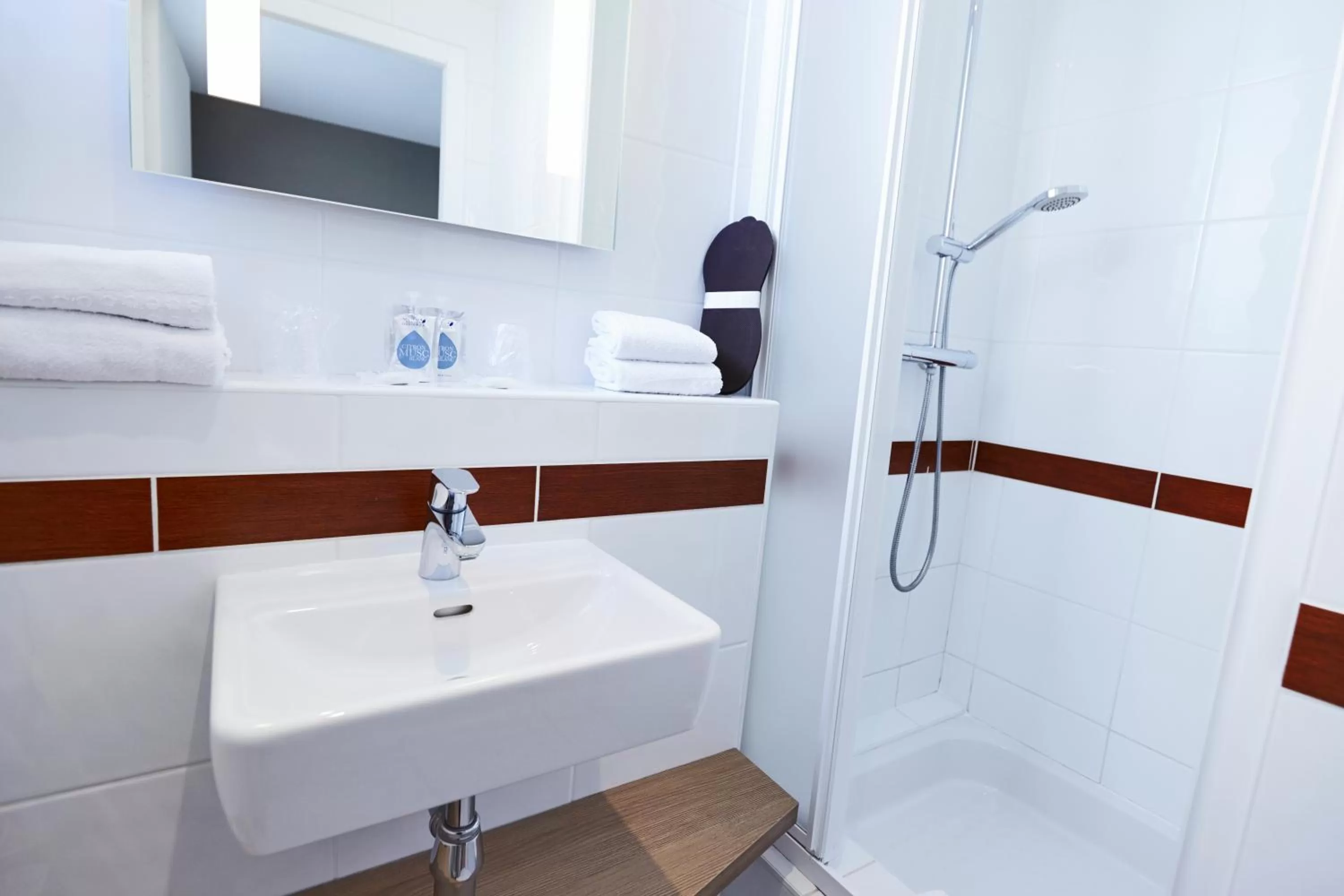 Bathroom in Campanile Epinal Centre - Gare