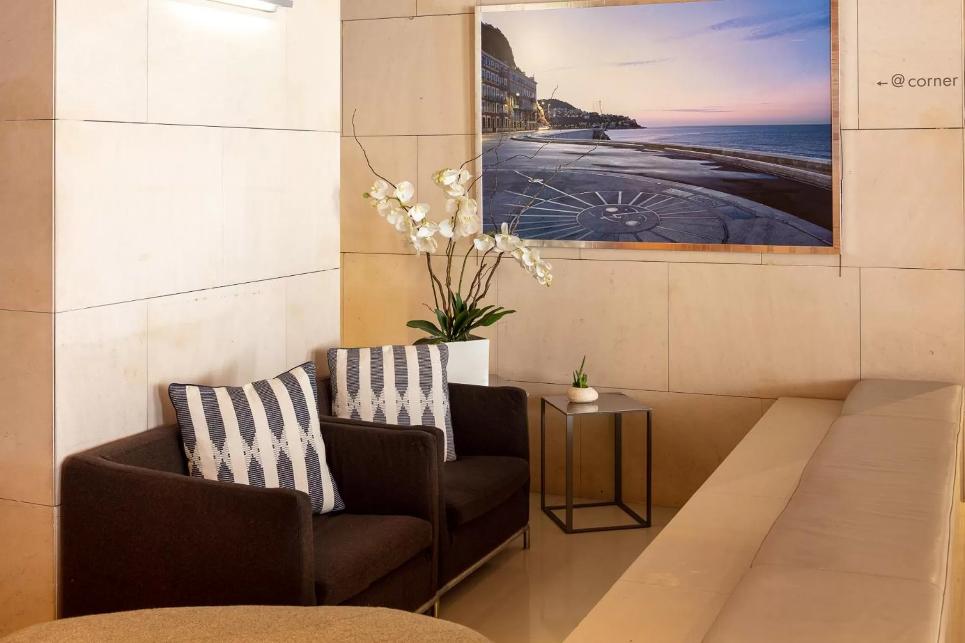 Lobby or reception in Hotel Beau Rivage