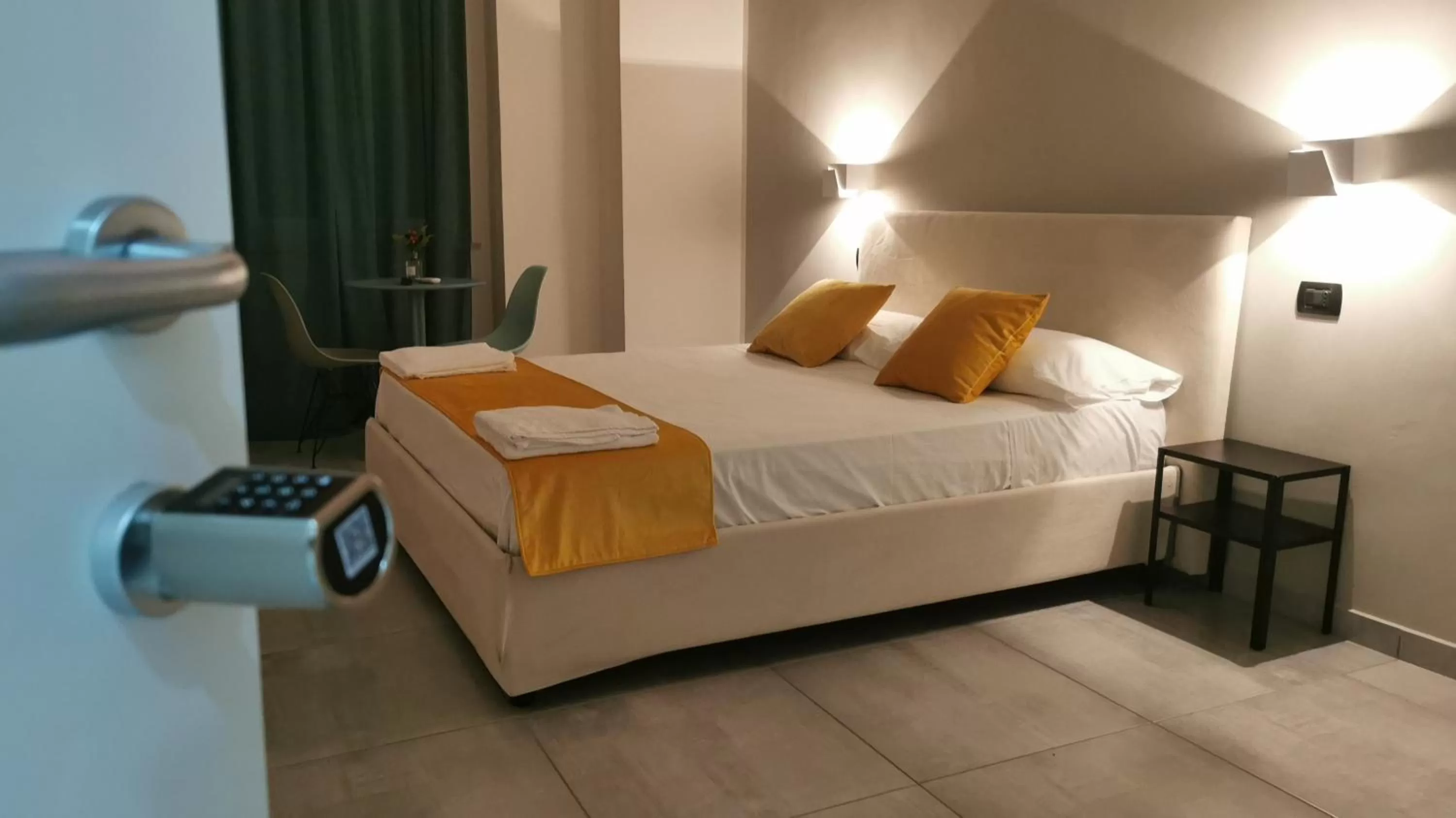 Bed in Hi Relais Rooms