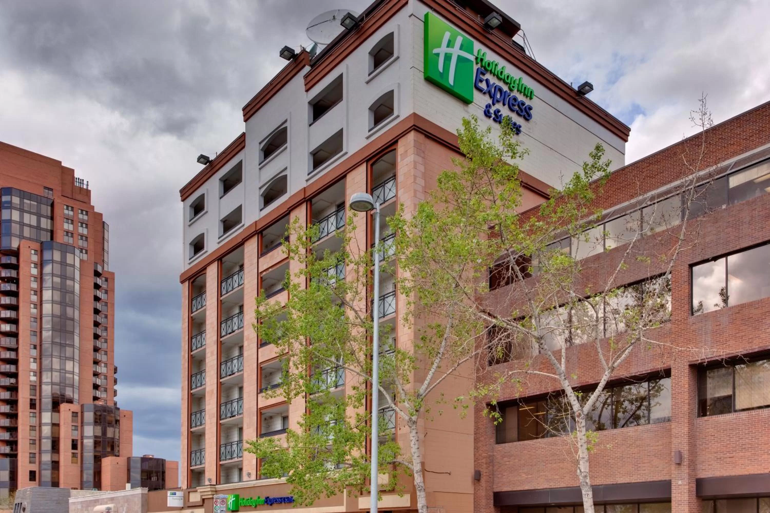 Property building in Holiday Inn Express and Suites Calgary by IHG