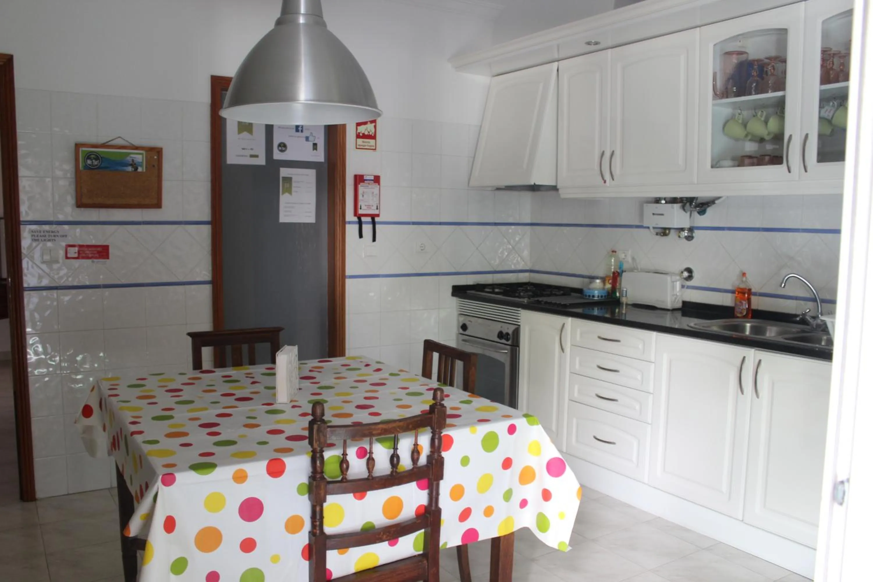 Kitchen or kitchenette in Ericeira Chill Hill Hostel & Private Rooms