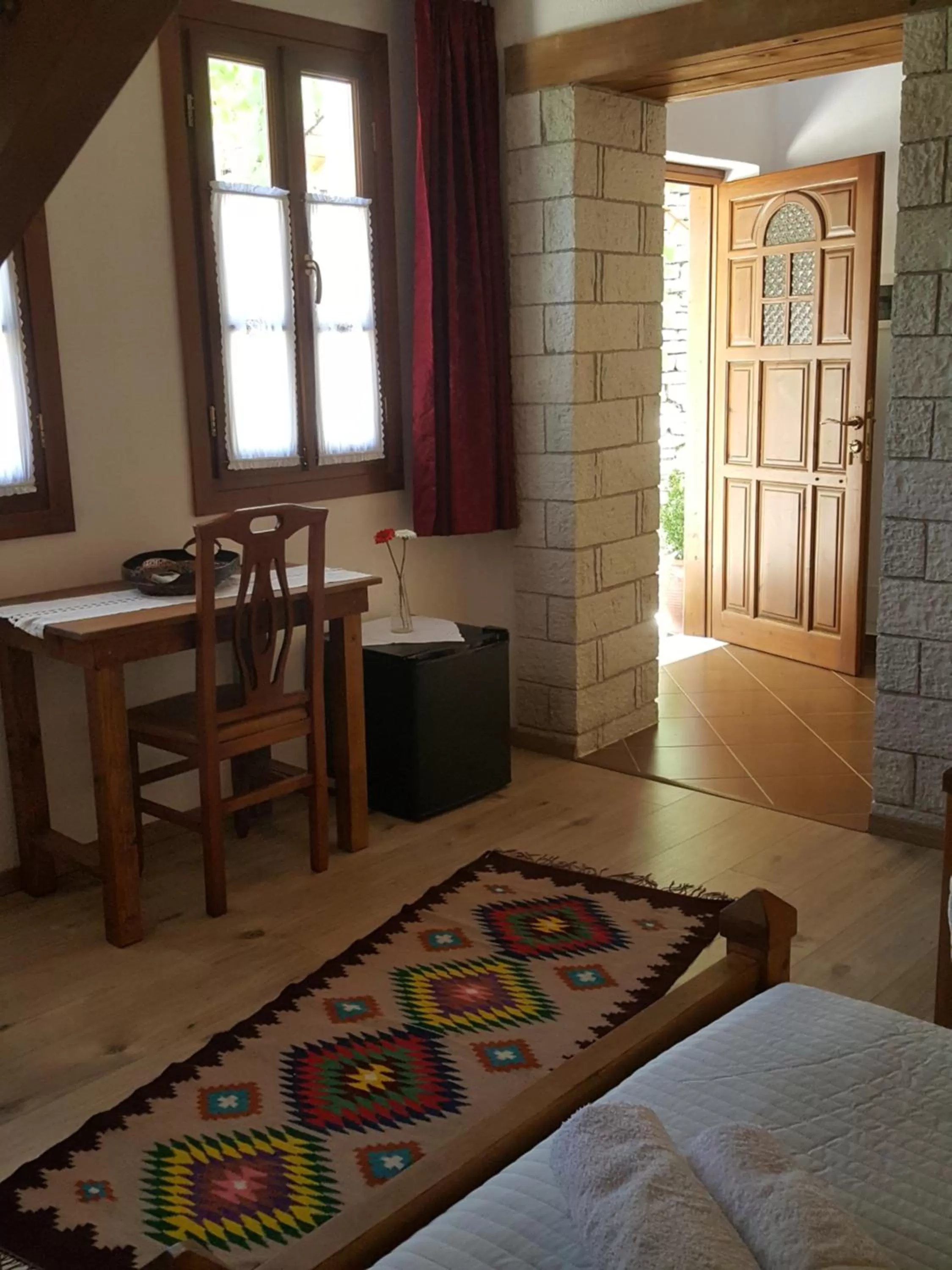 Bed in Hotel Gjirokastra