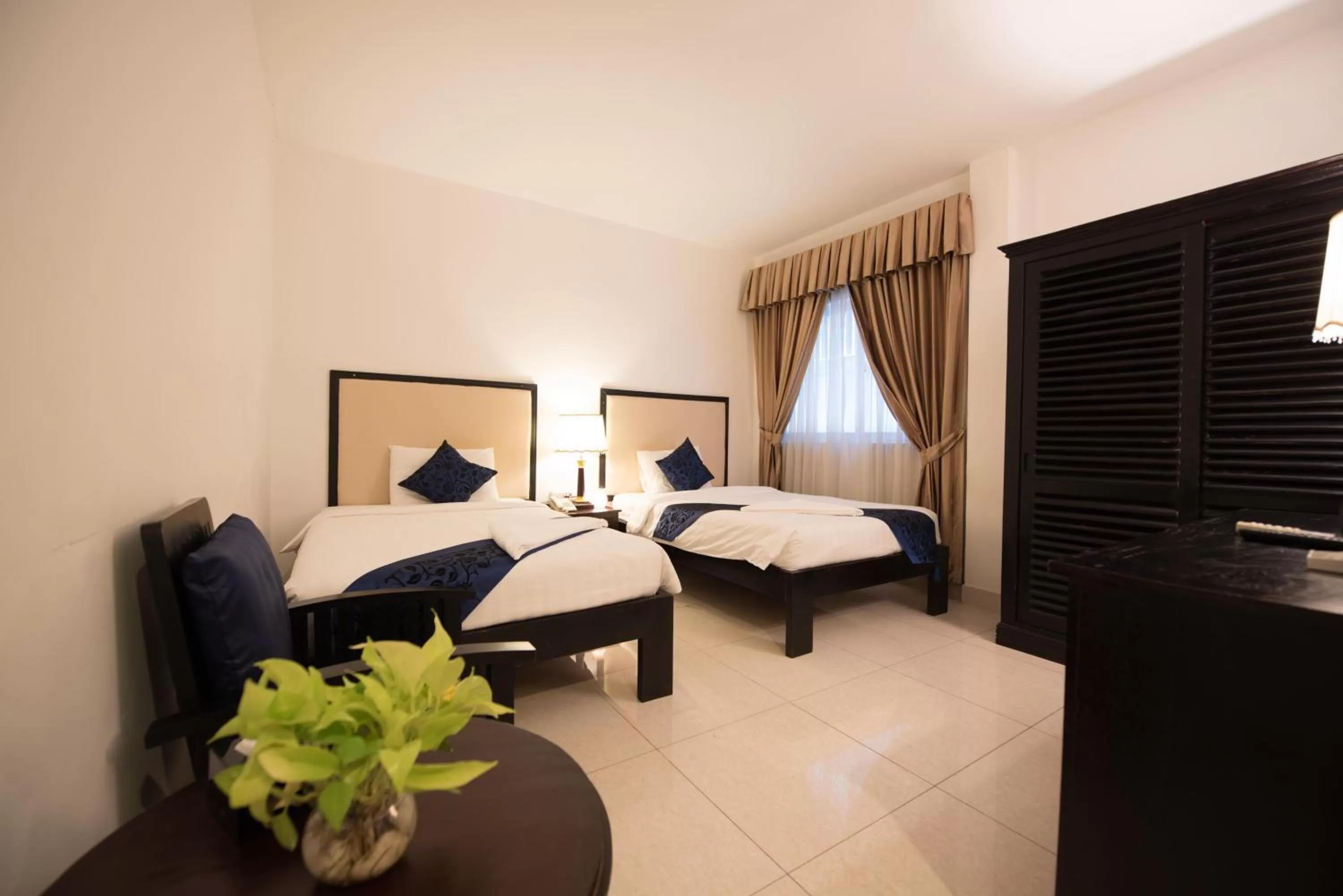 Bed in Homesyn Hotel