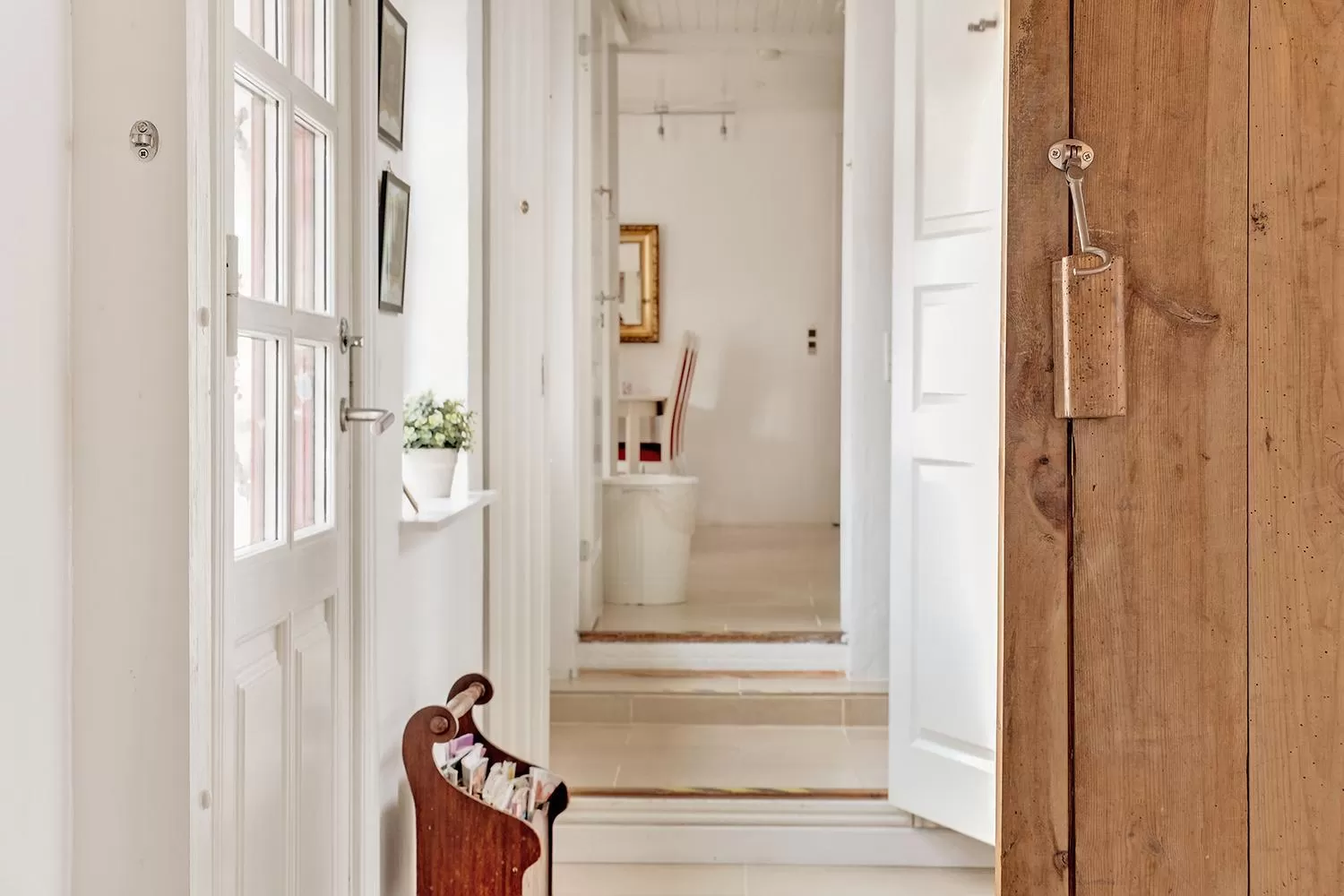 Living room in Åløkke BnB