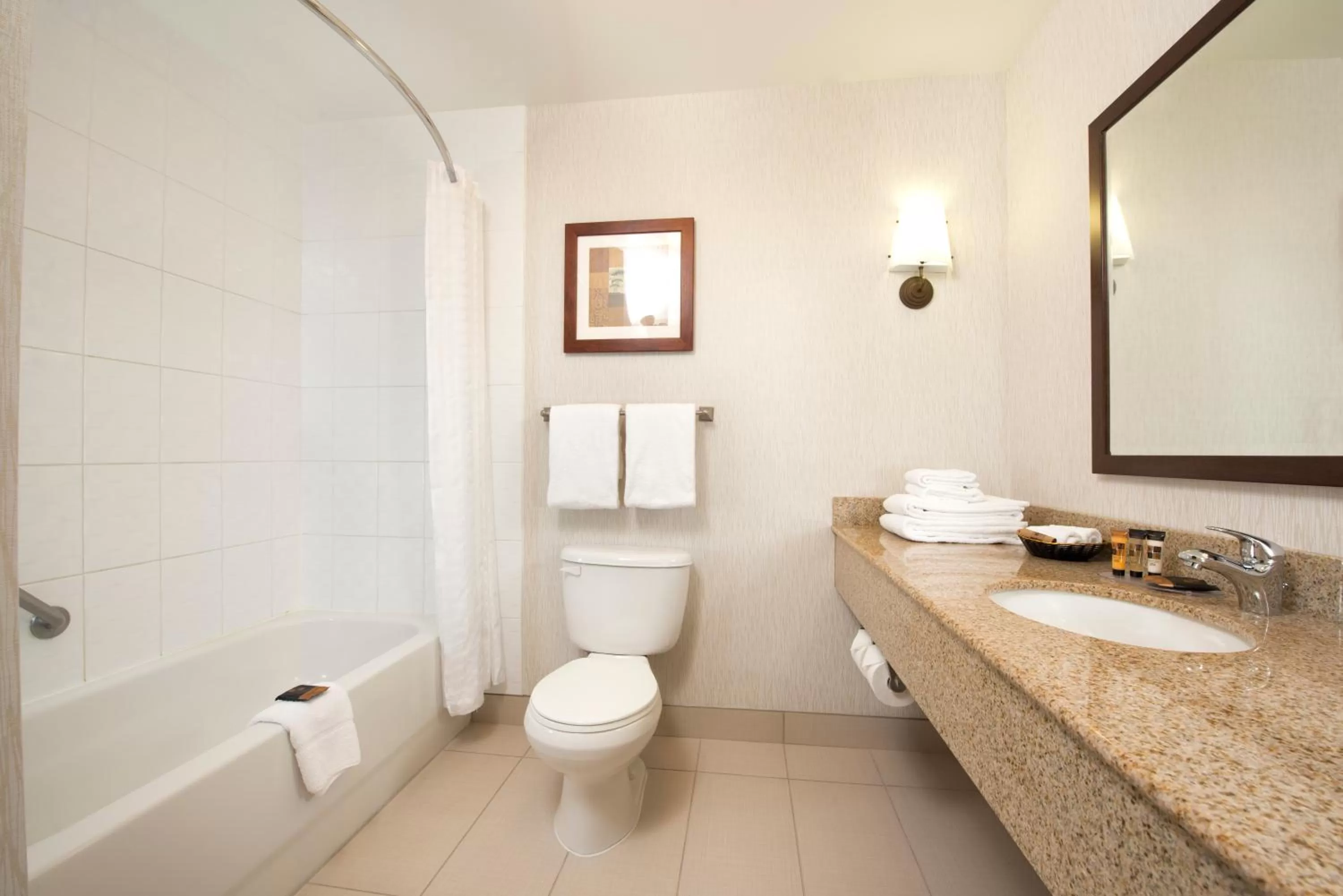 Bathroom in Gold Eagle Lodge