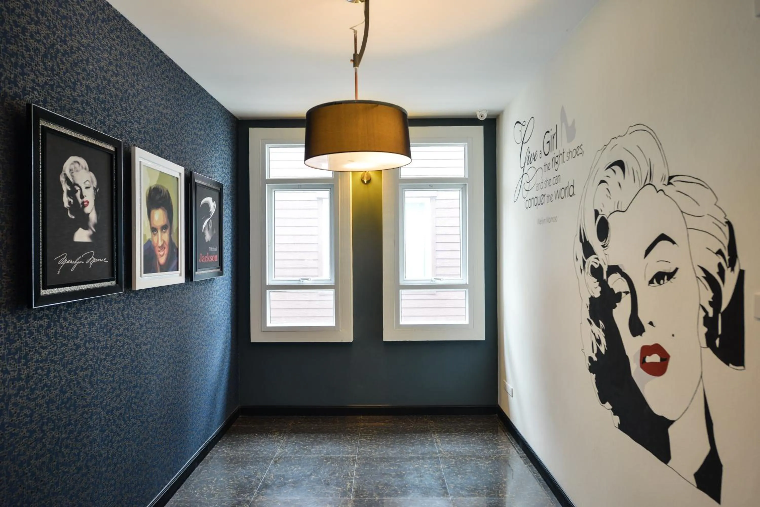 Lobby or reception in The River Scene