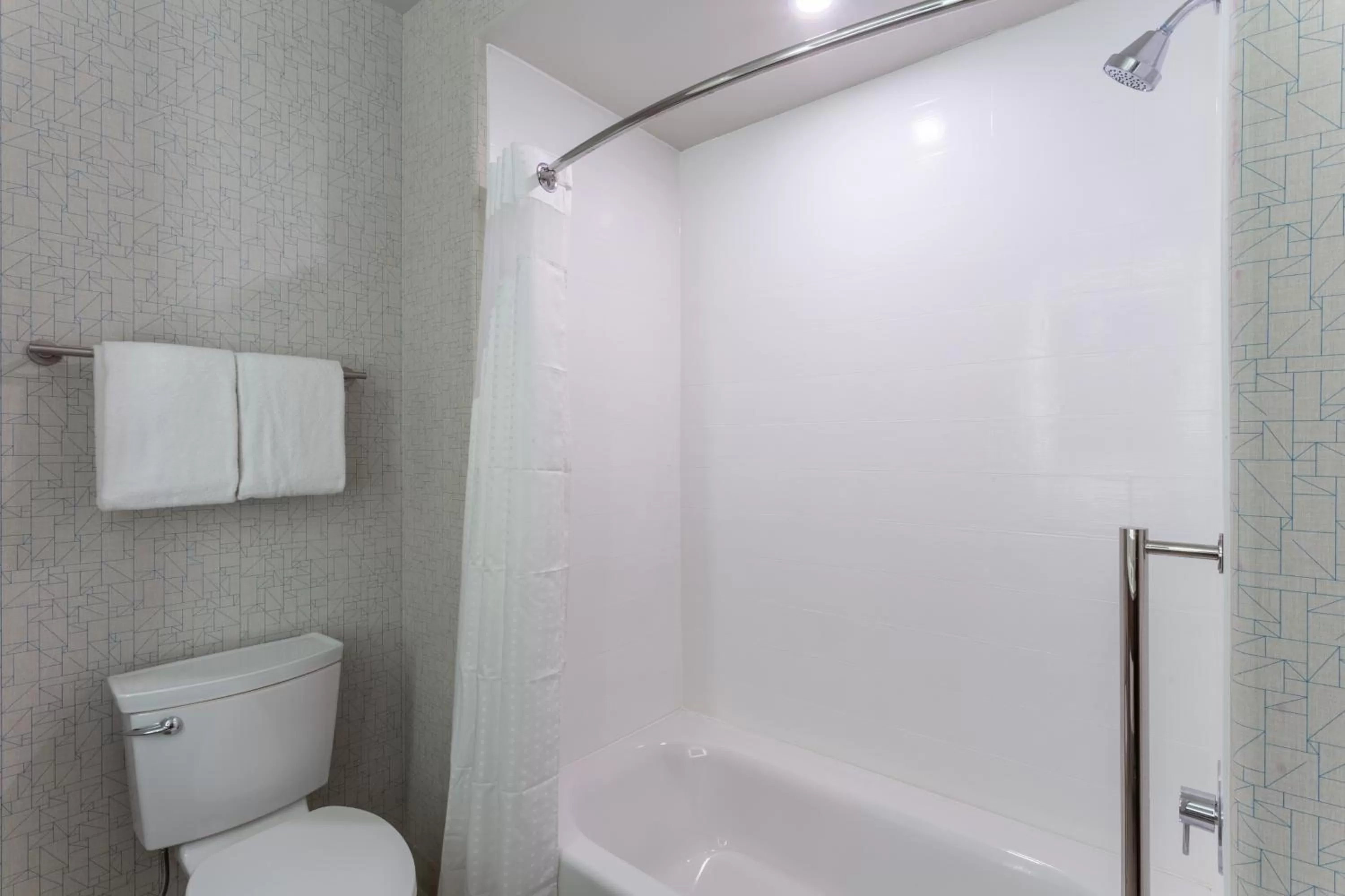 Shower in Holiday Inn Express Rockford-Loves Park by IHG