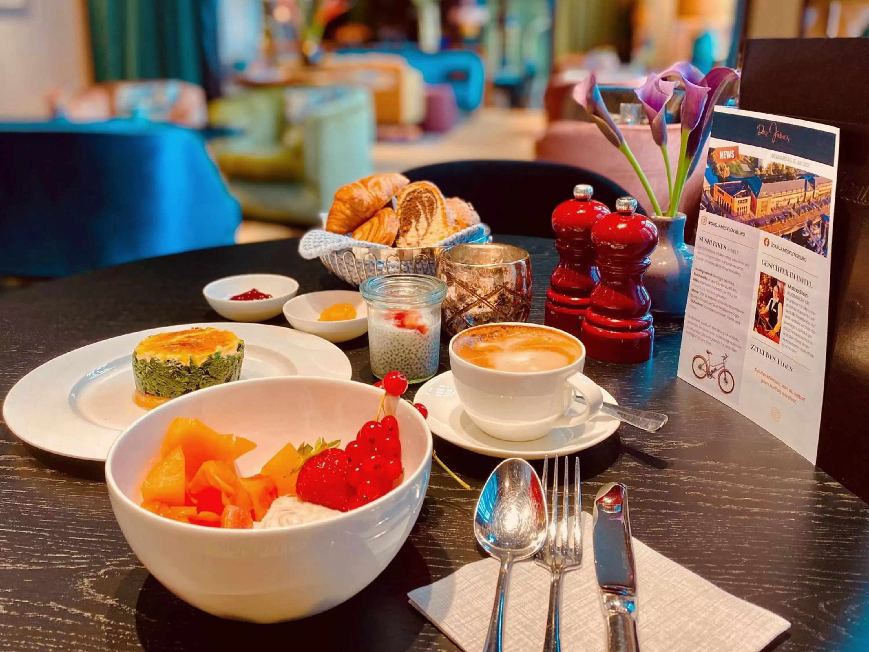 Breakfast in Das James