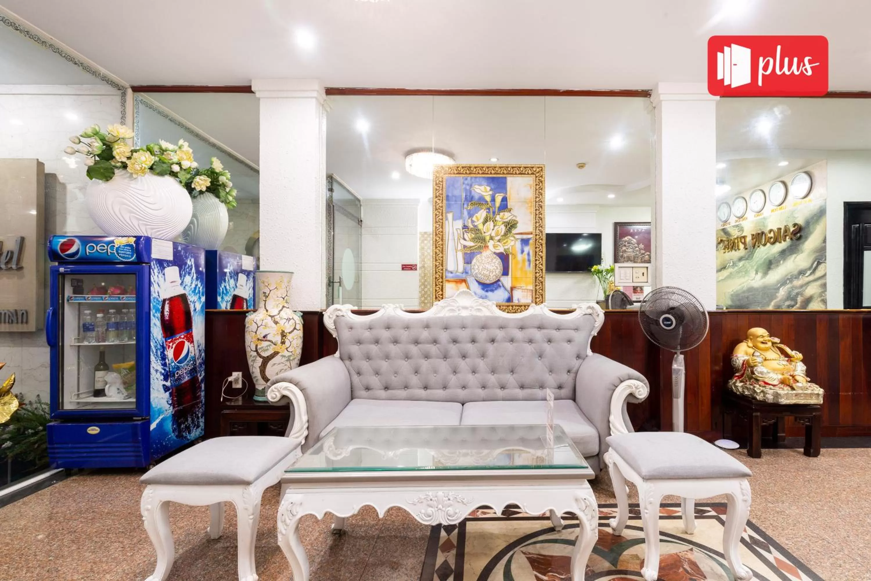 Lobby or reception in Saigon Pink Hotel