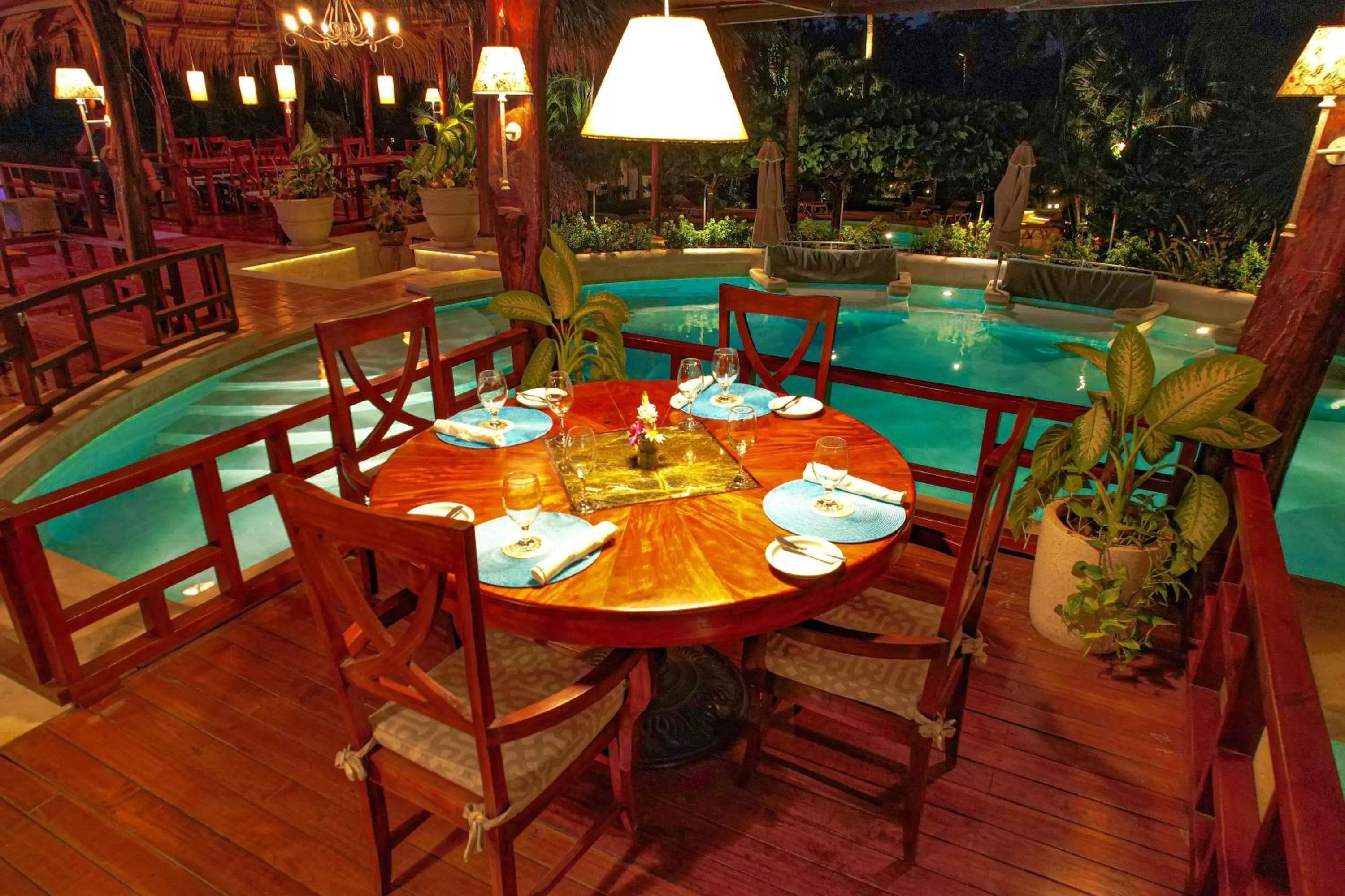 Restaurant/places to eat in Jardin del Eden Boutique Hotel