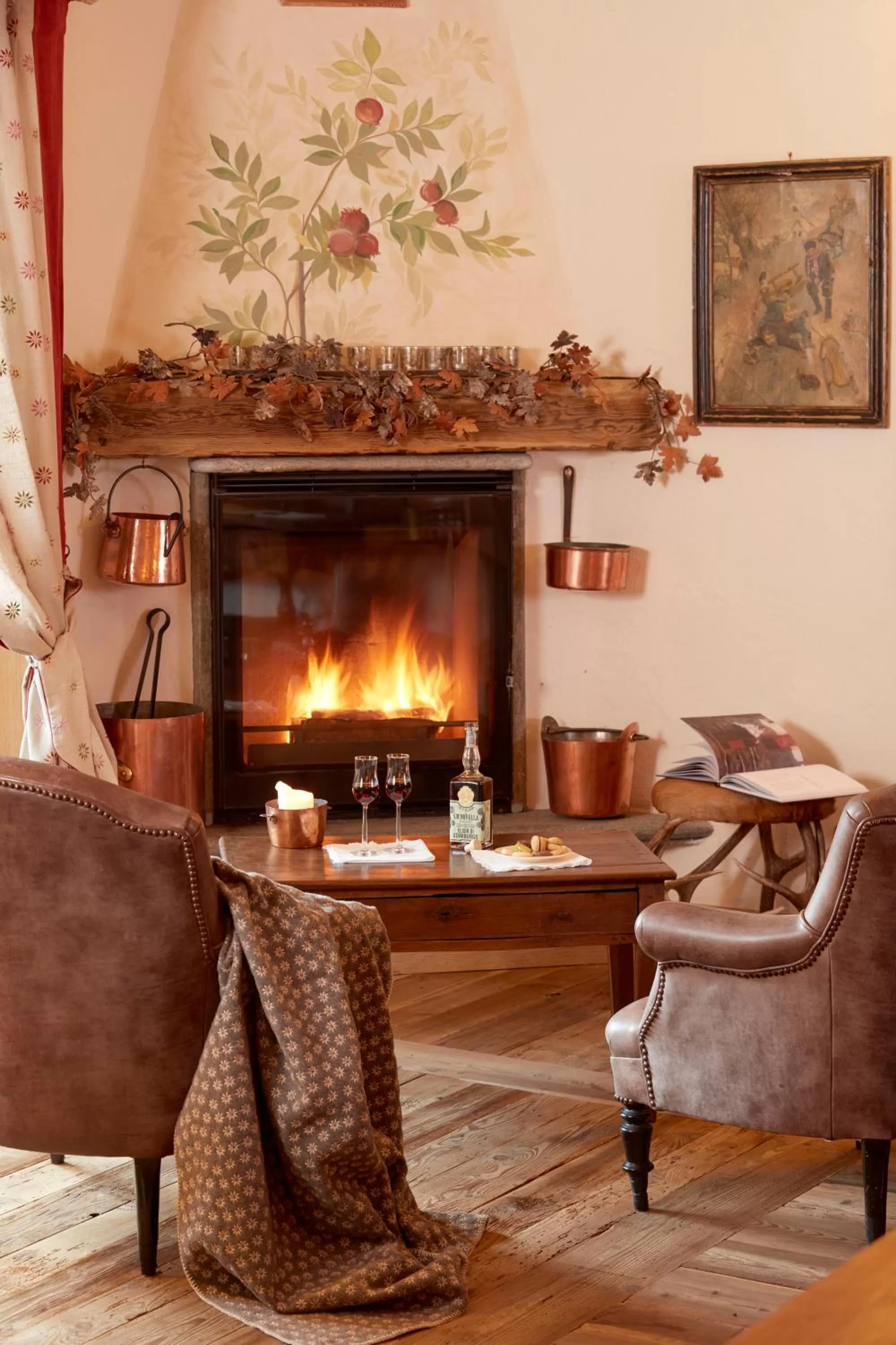 Lounge or bar in Auberge de La Maison