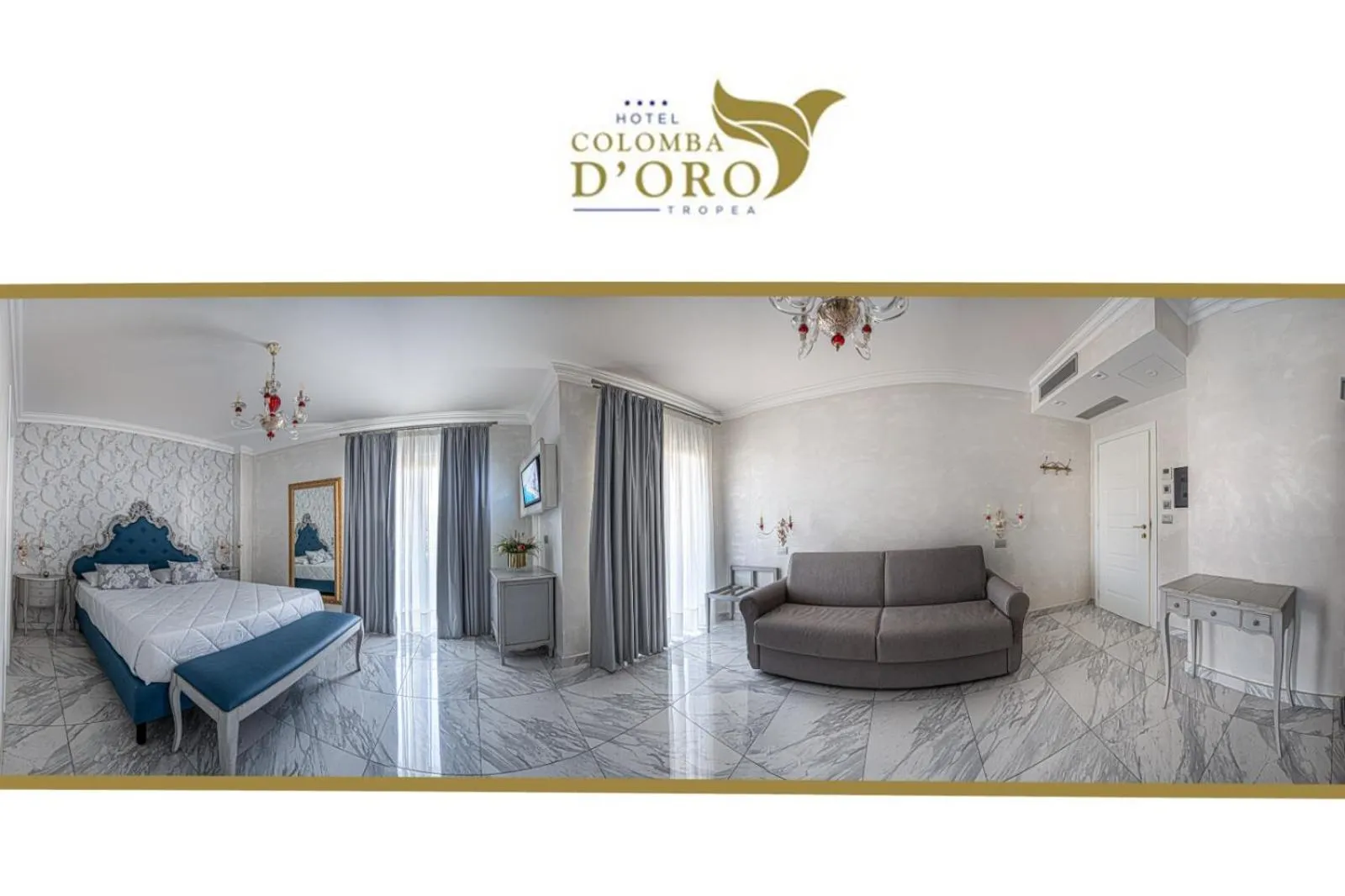 Photo of the whole room, Bed in Hotel Colomba D'Oro