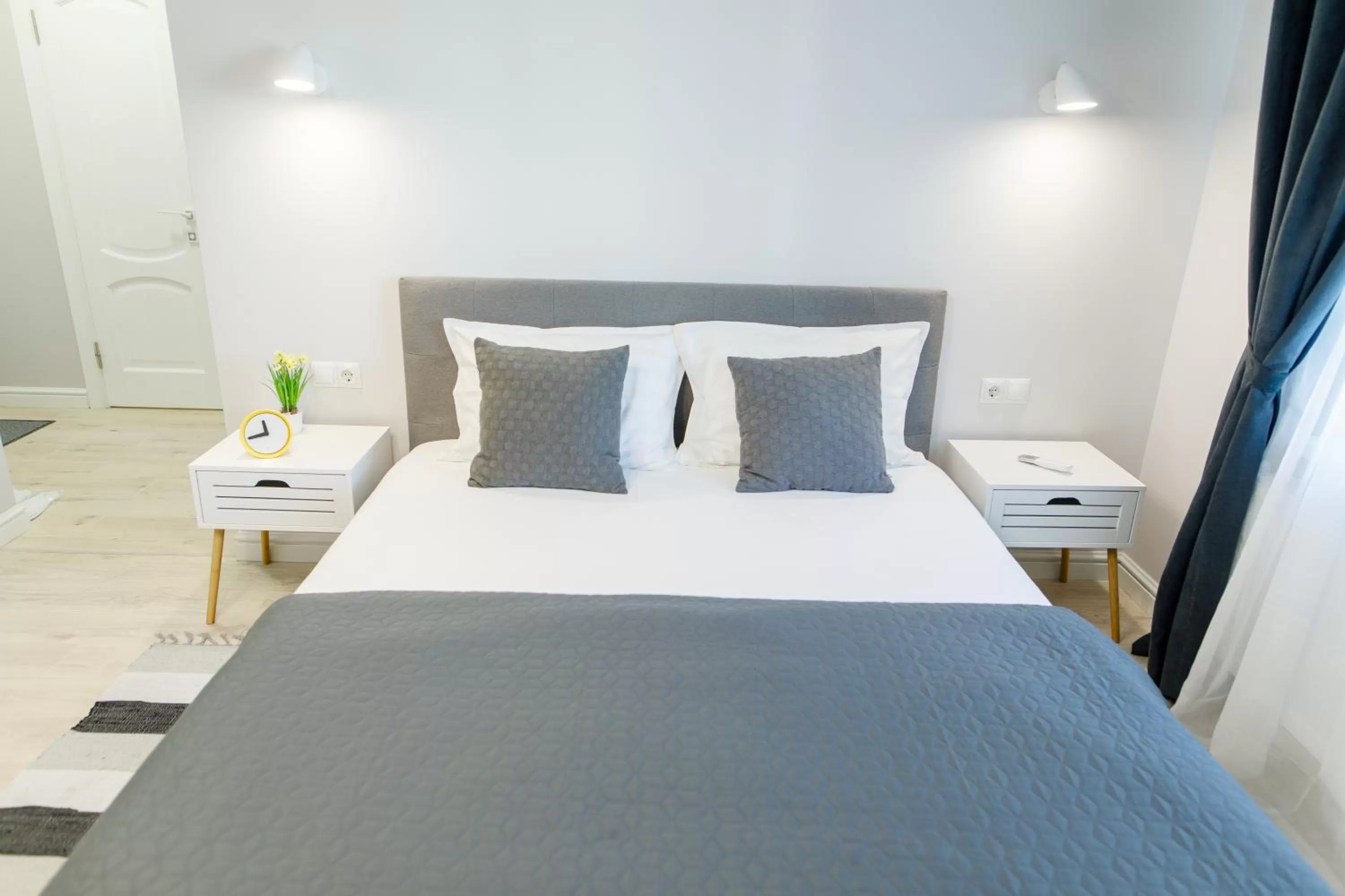 Bed in Apart-Hotel LAVINA з ДЖАКУЗІ