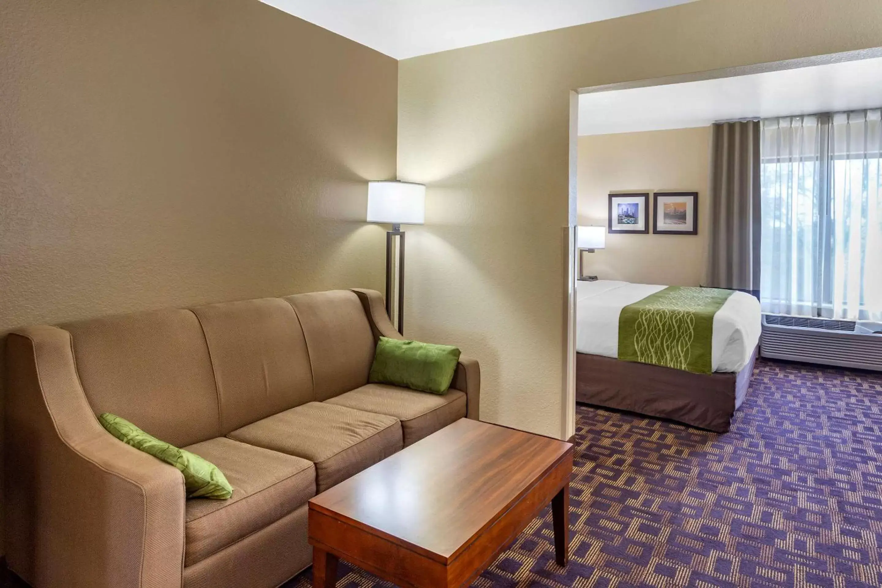 King Suite in Comfort Inn & Suites North Aurora - Naperville King Suite in Comfort Inn & Suites North Aurora - Naperville