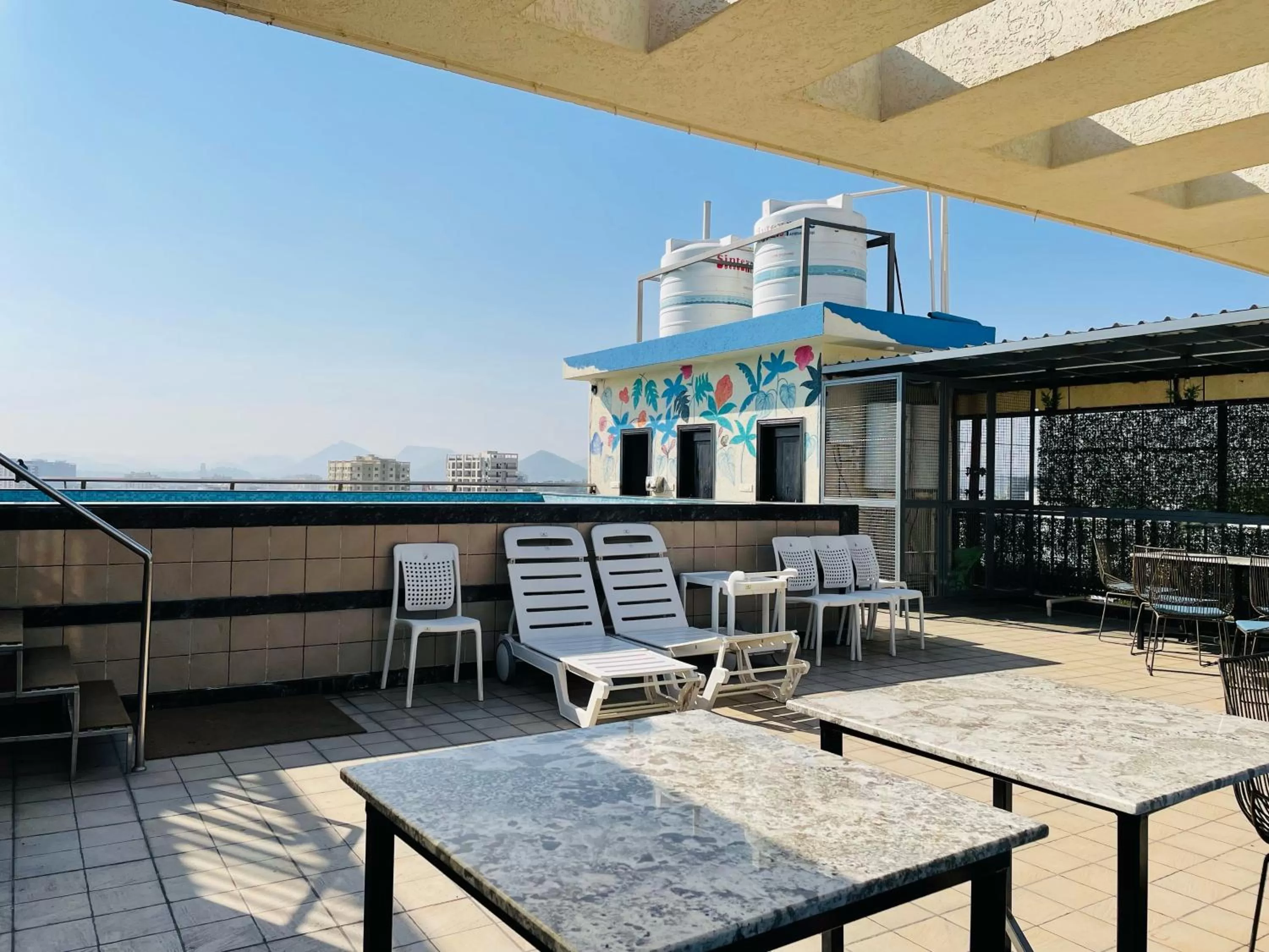 Property building in Clover Inn