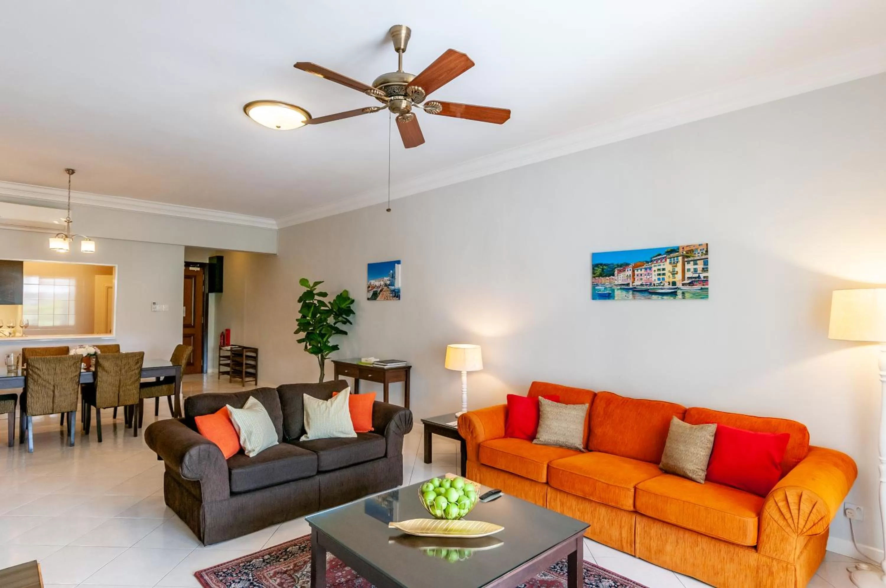 Living room in Wedgewood Residences