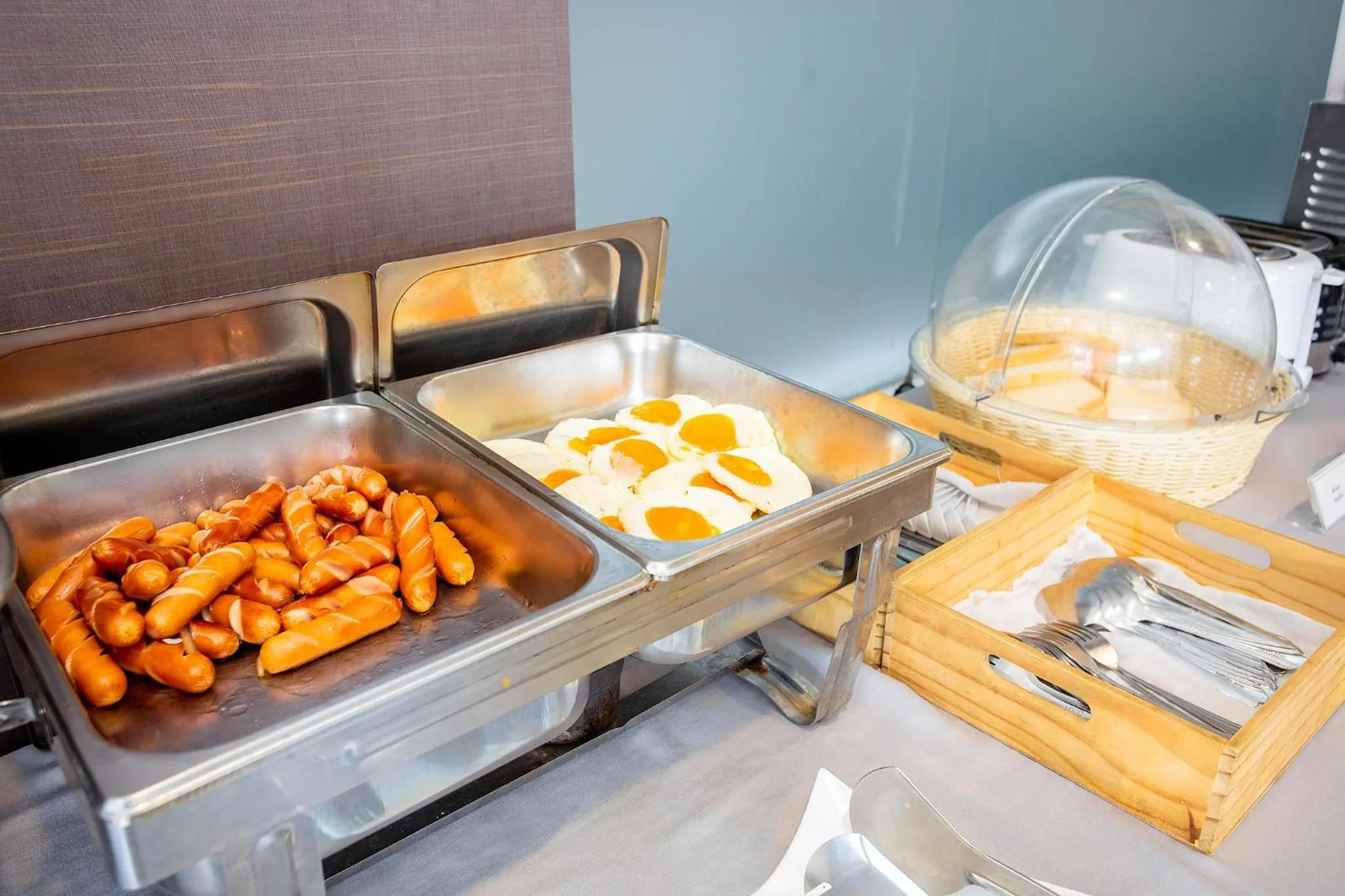 Breakfast in Spittze Hotel Pratunam