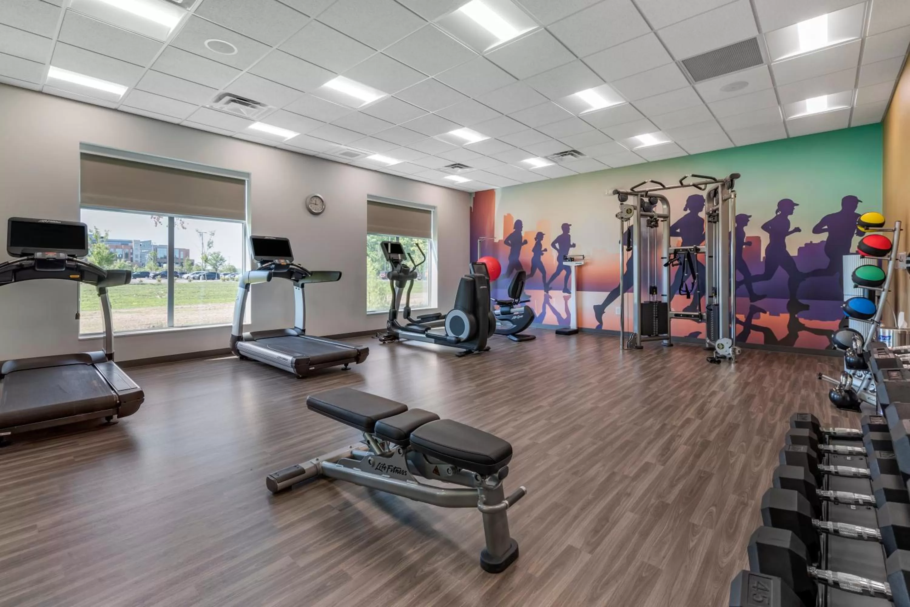 Fitness centre/facilities in Hyatt Place Indianapolis Carmel
