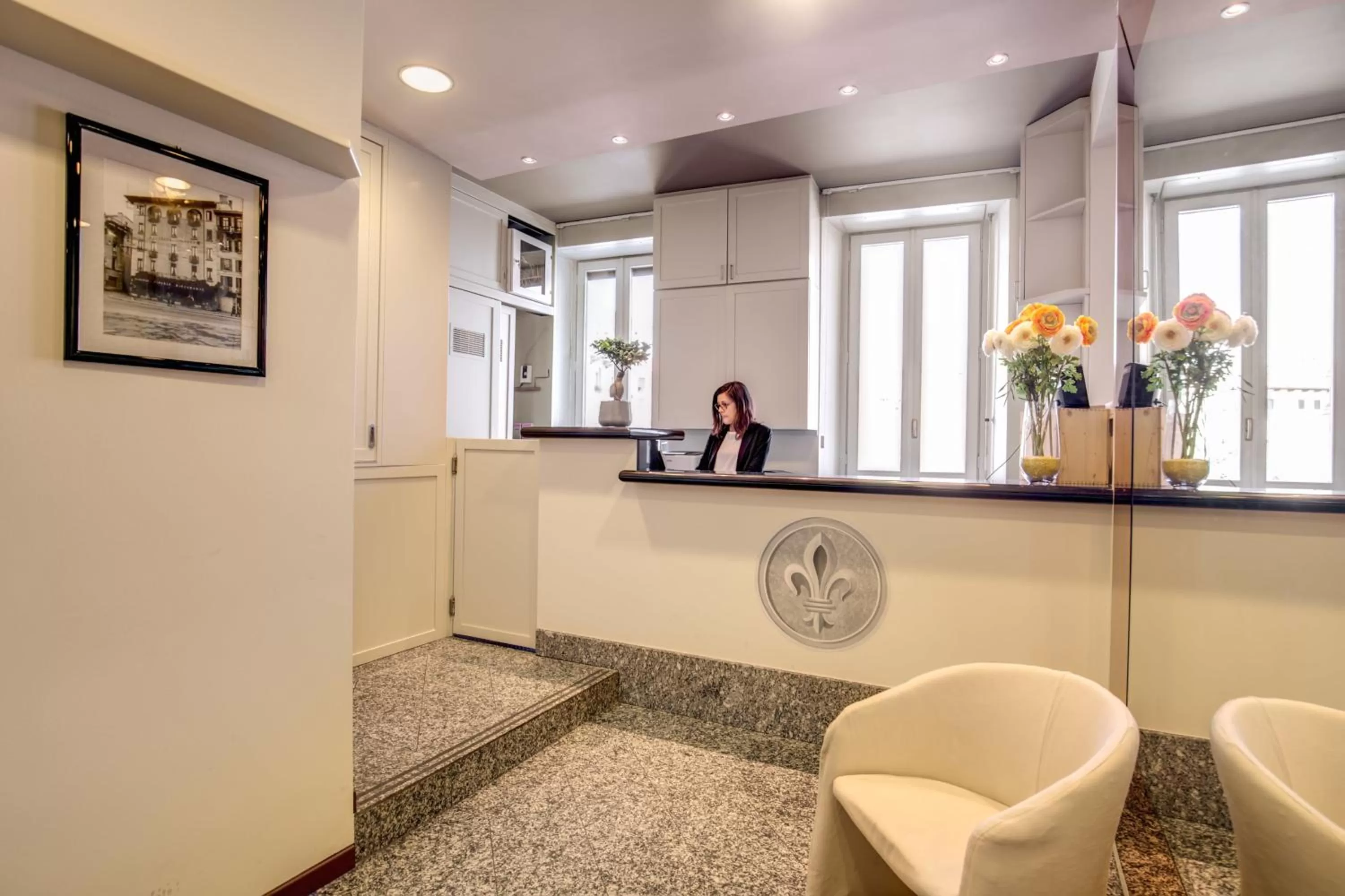 Lobby or reception in Albergo Firenze