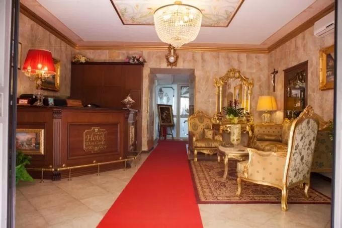 Lobby or reception in Hotel Don Carlo