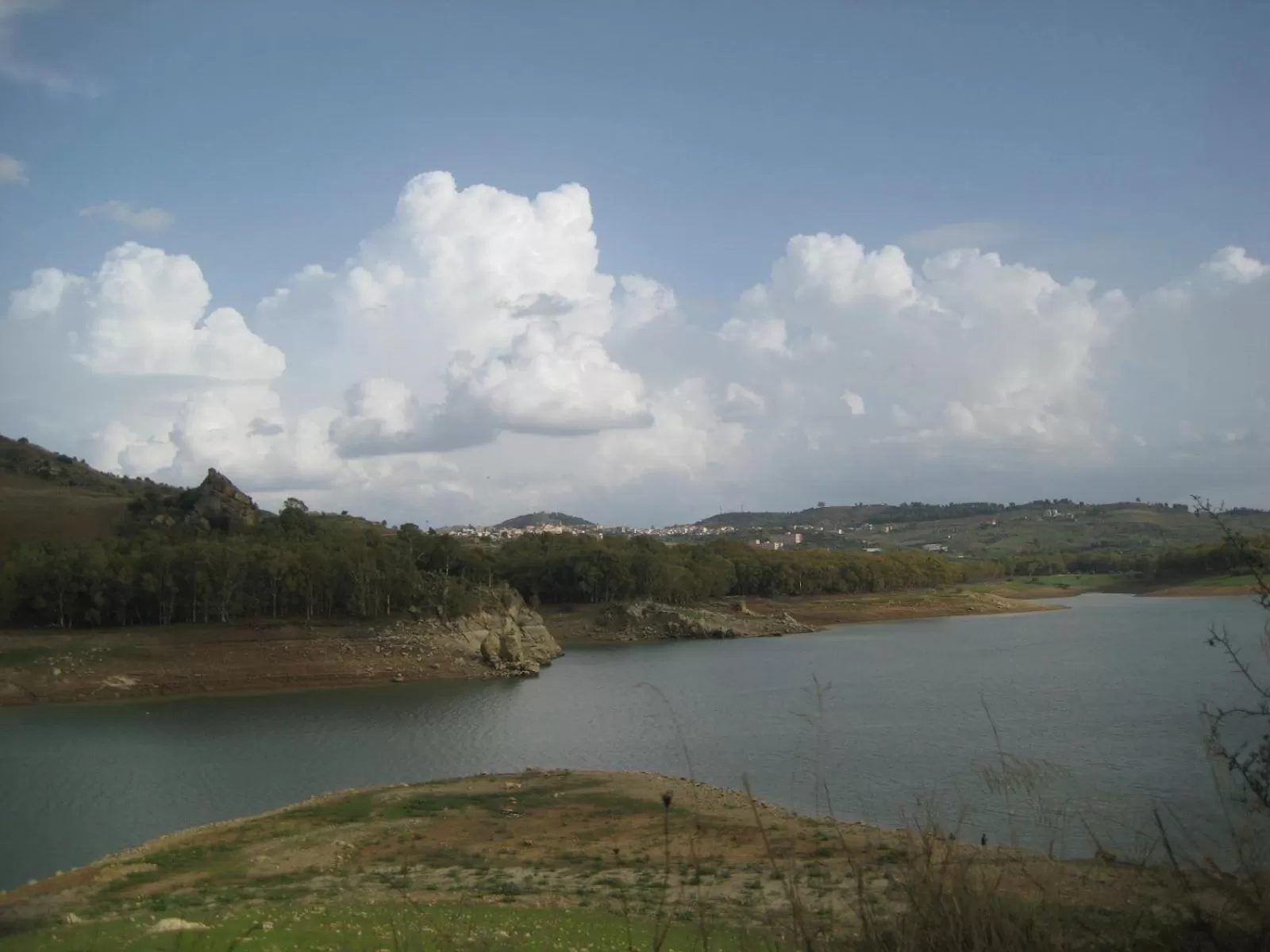 Natural landscape in Oasi del Lago