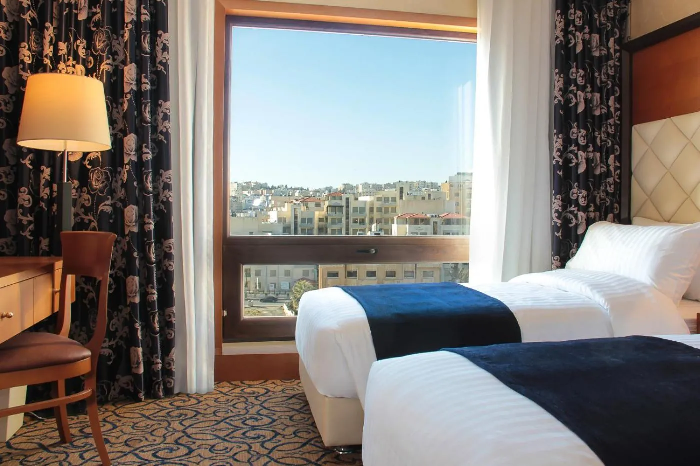 City view, Bed in Thousand Nights Hotel Amman - فندق ثاوزند نايتس عمان