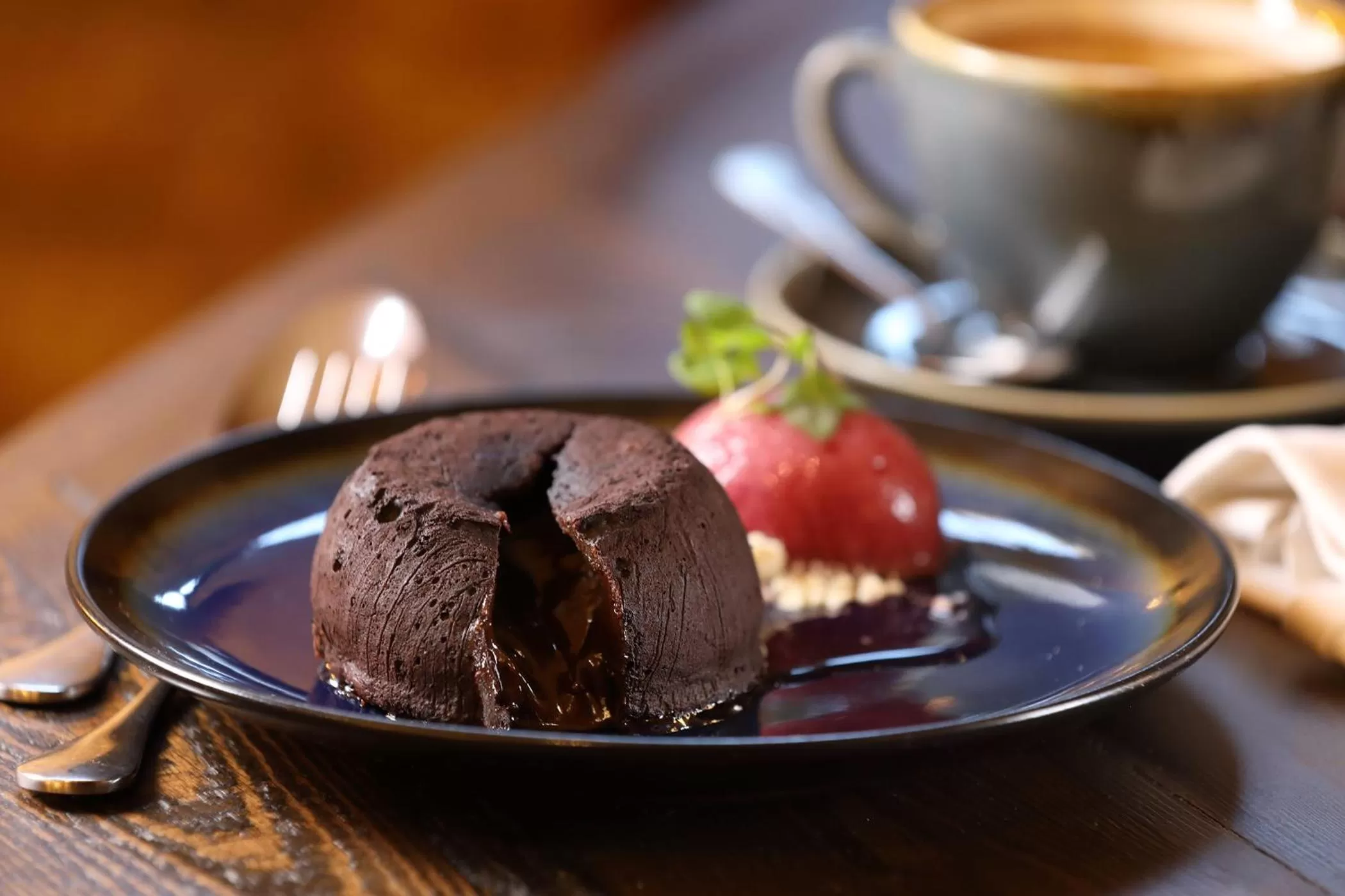 Food close-up in Horse and Groom