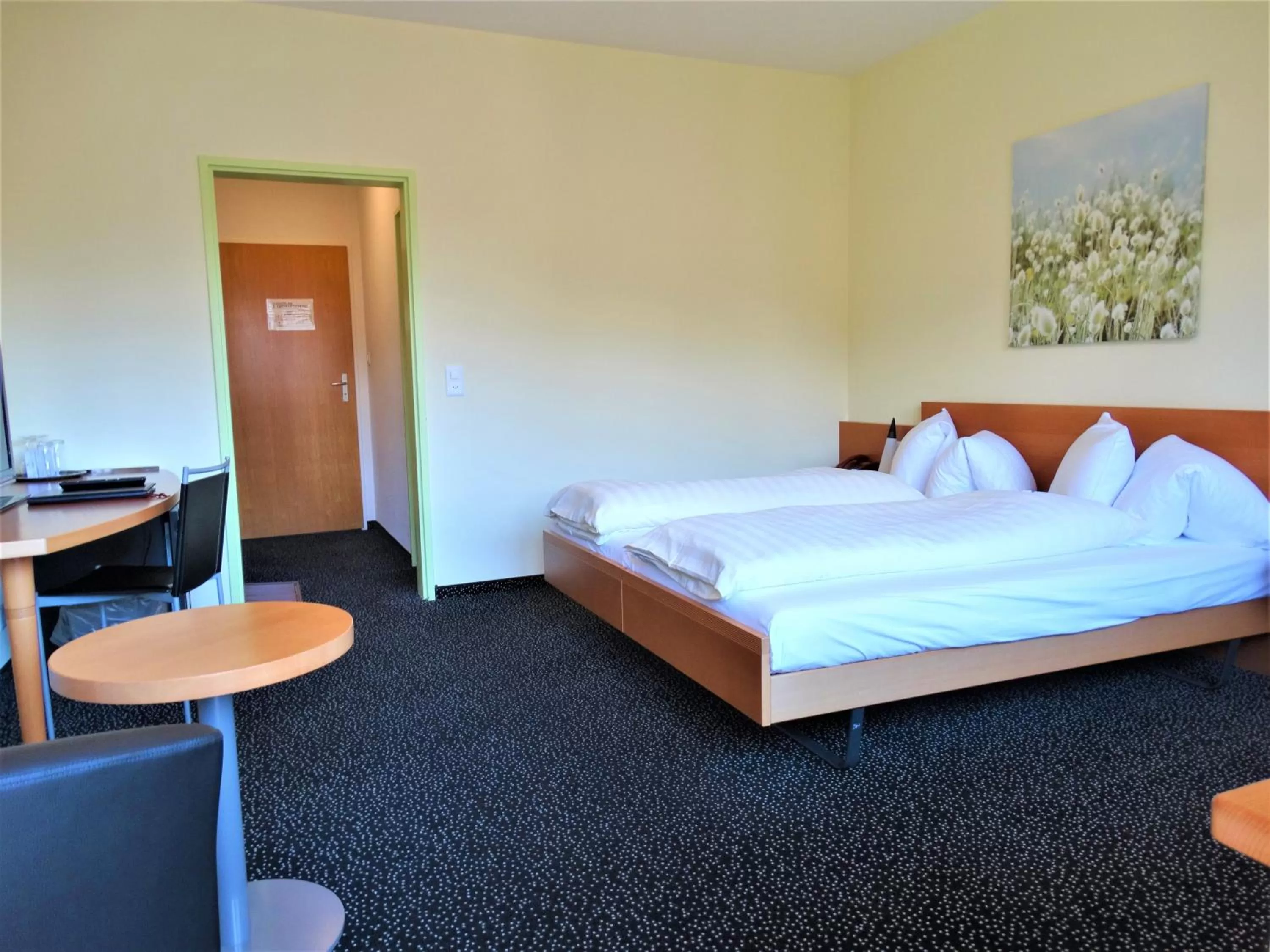 Bed in Hotel Bündnerhof