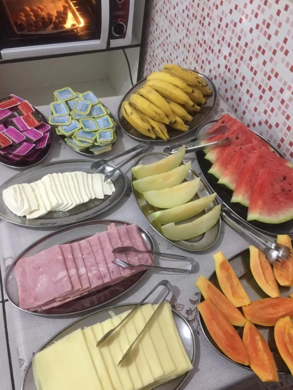 Breakfast in Pousada Rabake