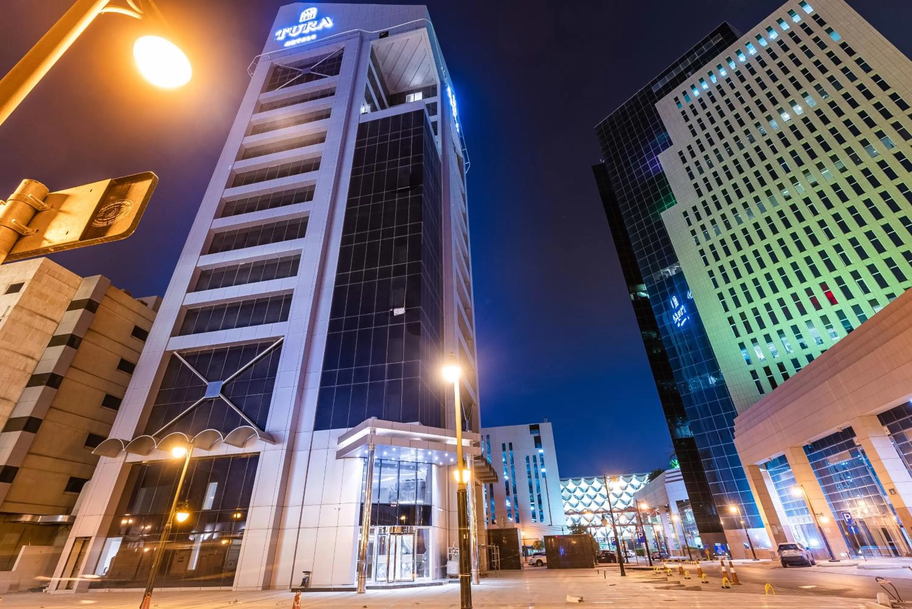 Property building in Tura Hotel Olaya - فندق ترى العليا