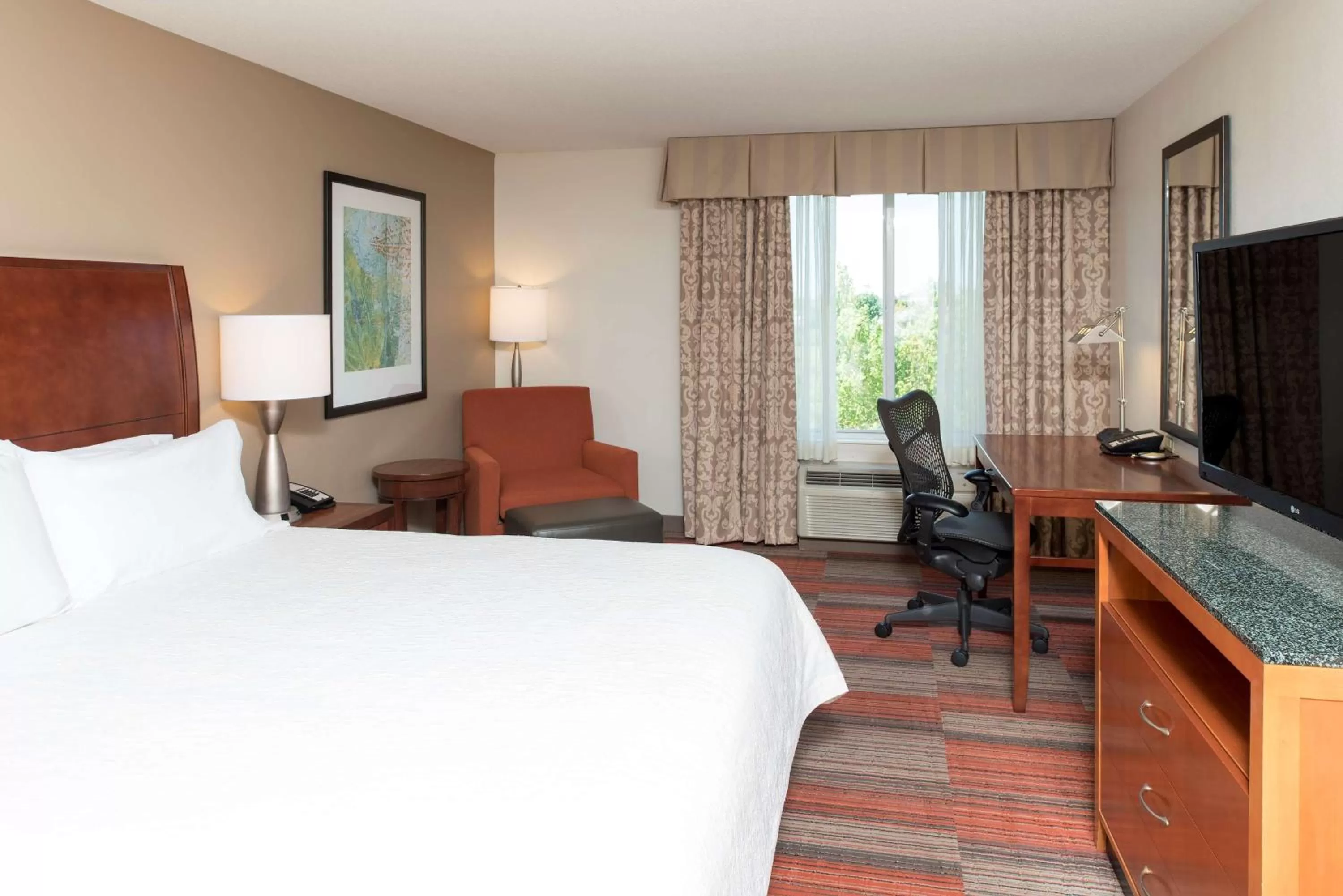 King Room- Mobility Hearing Accessible-Non Smoking in Hilton Garden Inn Lexington