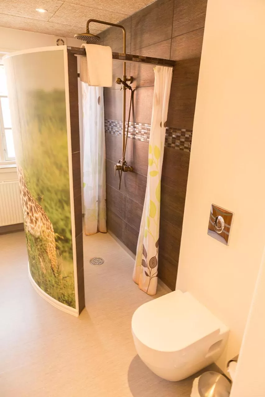 Bathroom in Boutique Hotel Postgården