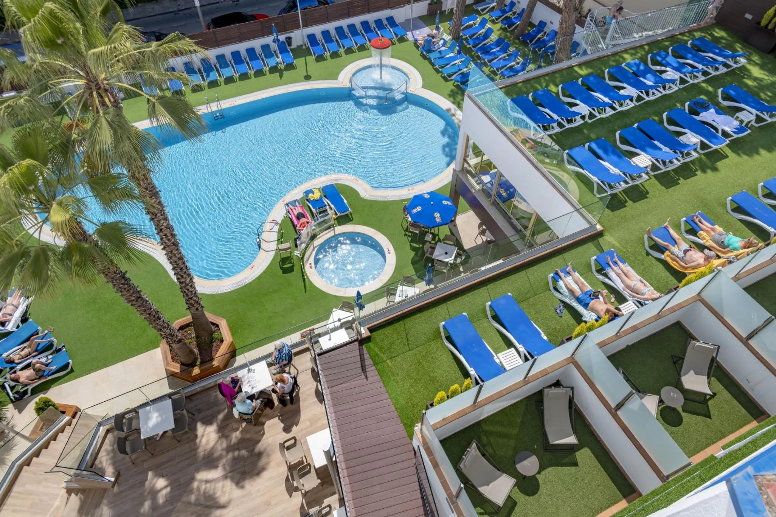 Bird's eye view in GHT Costa Brava & Spa