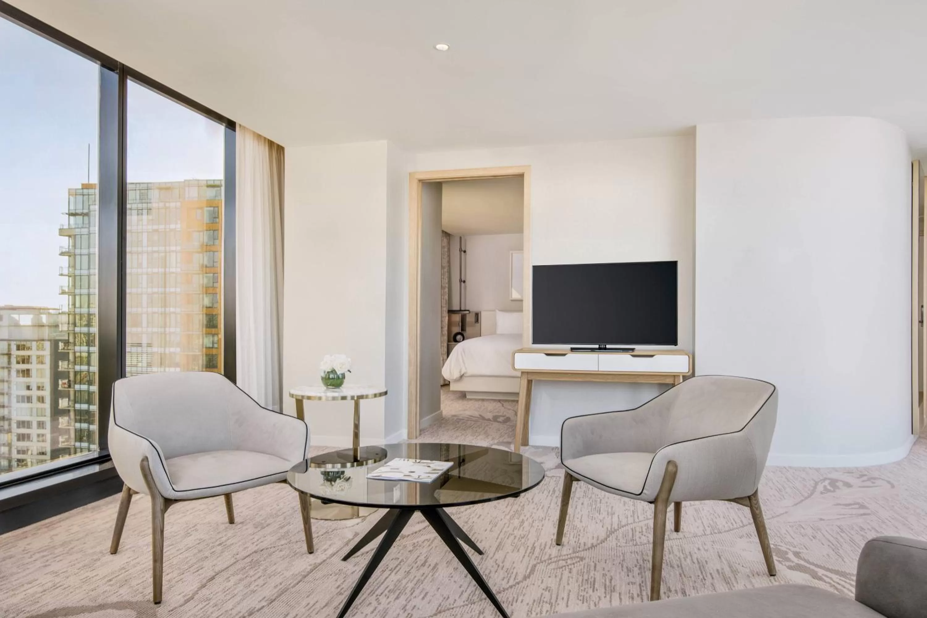 Bedroom in JW Marriott Parq Vancouver