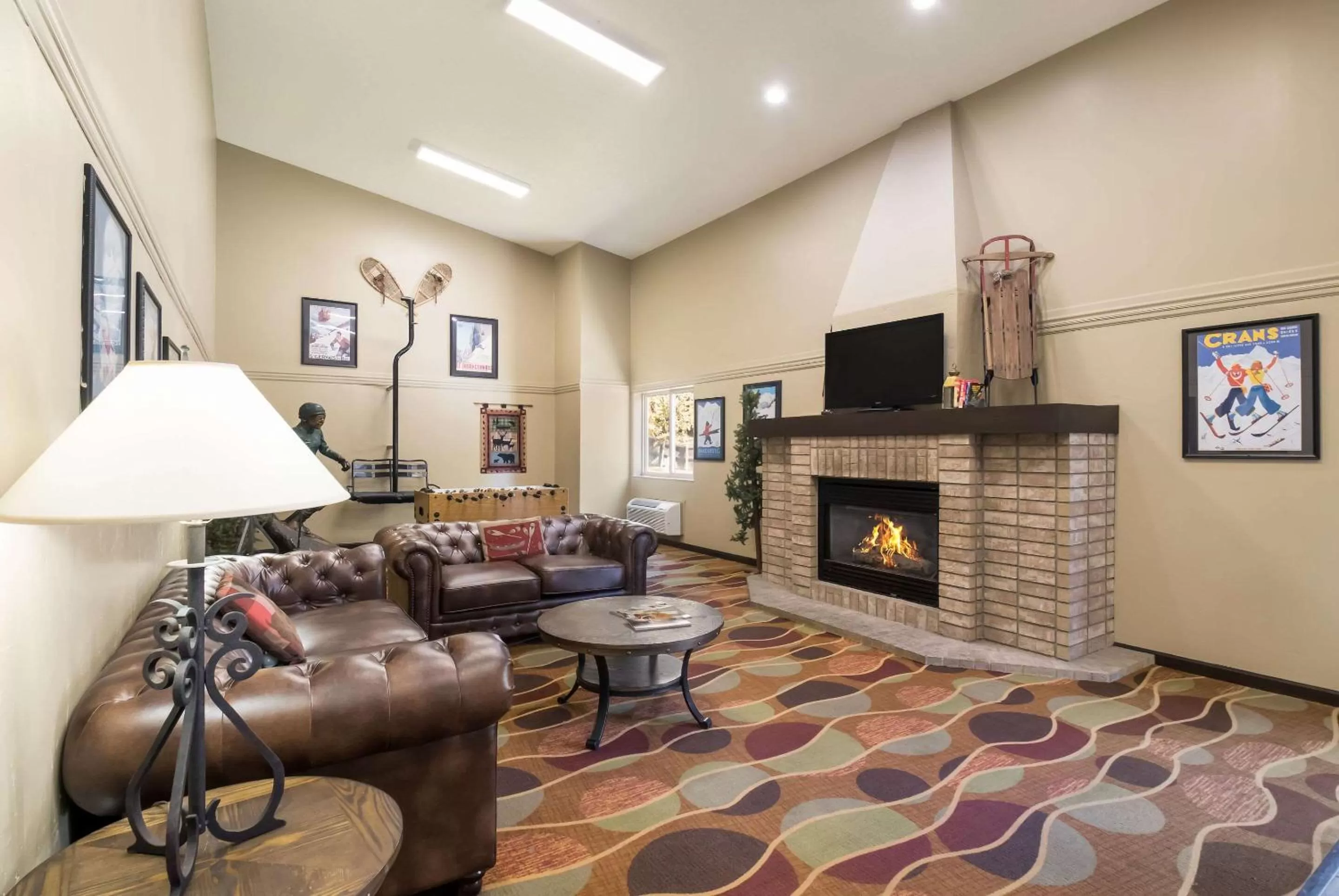Lobby or reception in Quality Inn & Suites Steamboat Springs