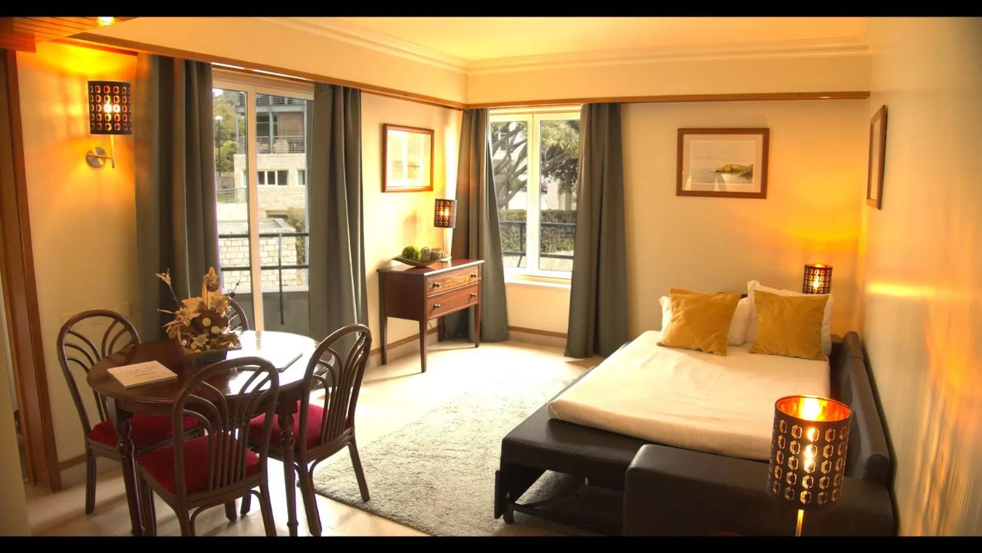 Bed in Hotel Solar Palmeiras