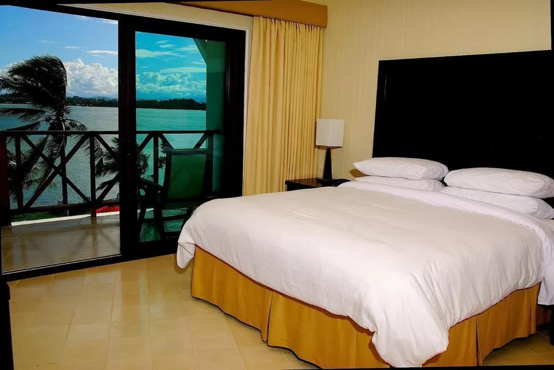 Bed in Playa Tortuga Hotel and Beach Resort