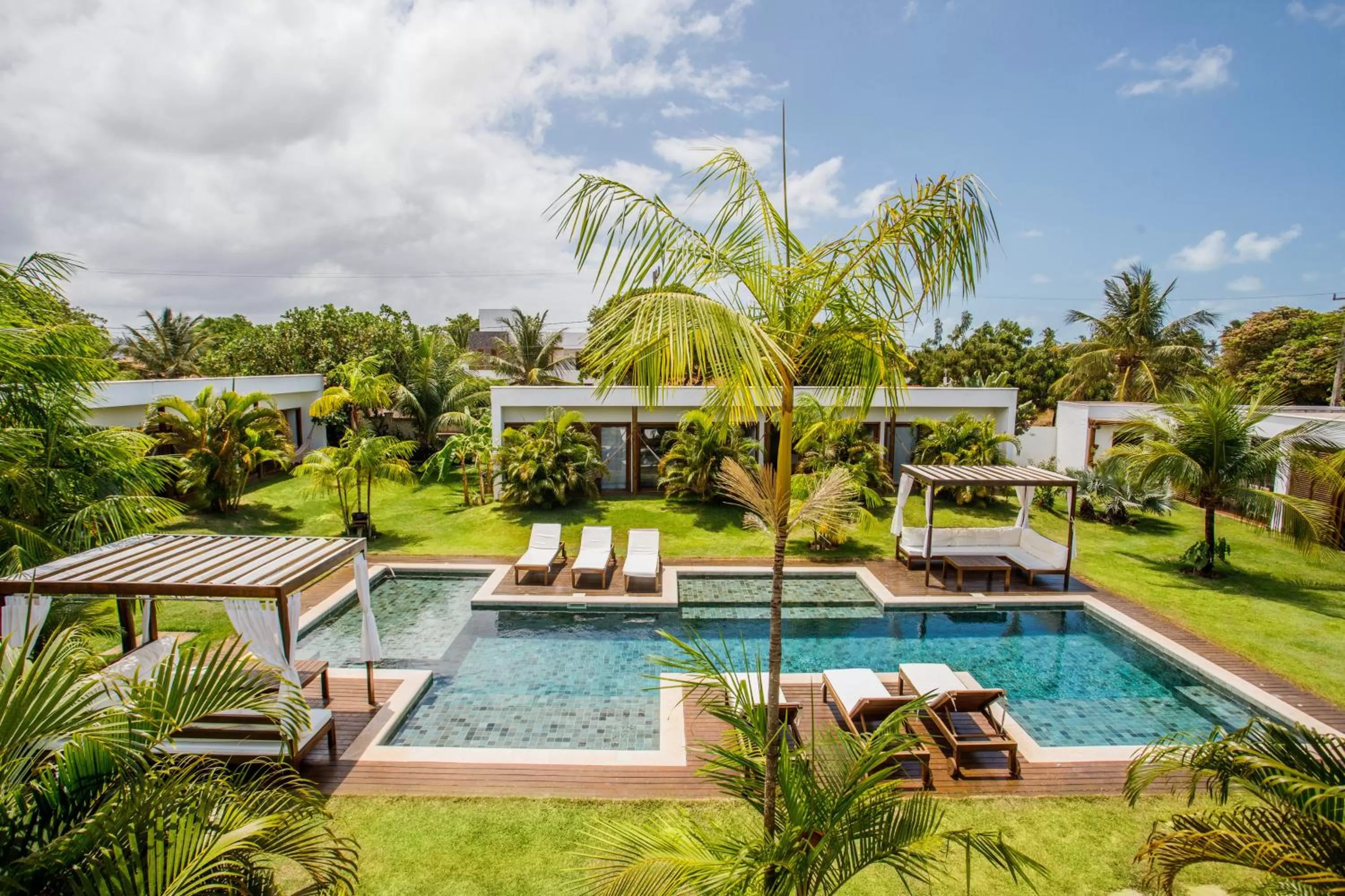 Garden view in Portofino Pousada